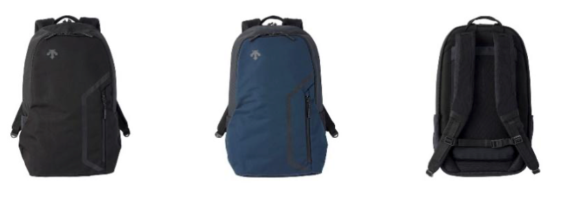 デサント』より、背中の蒸れを軽減し、通勤時の不快感からの解放と利便