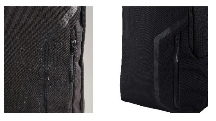 デサント』より、背中の蒸れを軽減し、通勤時の不快感からの解放と利便