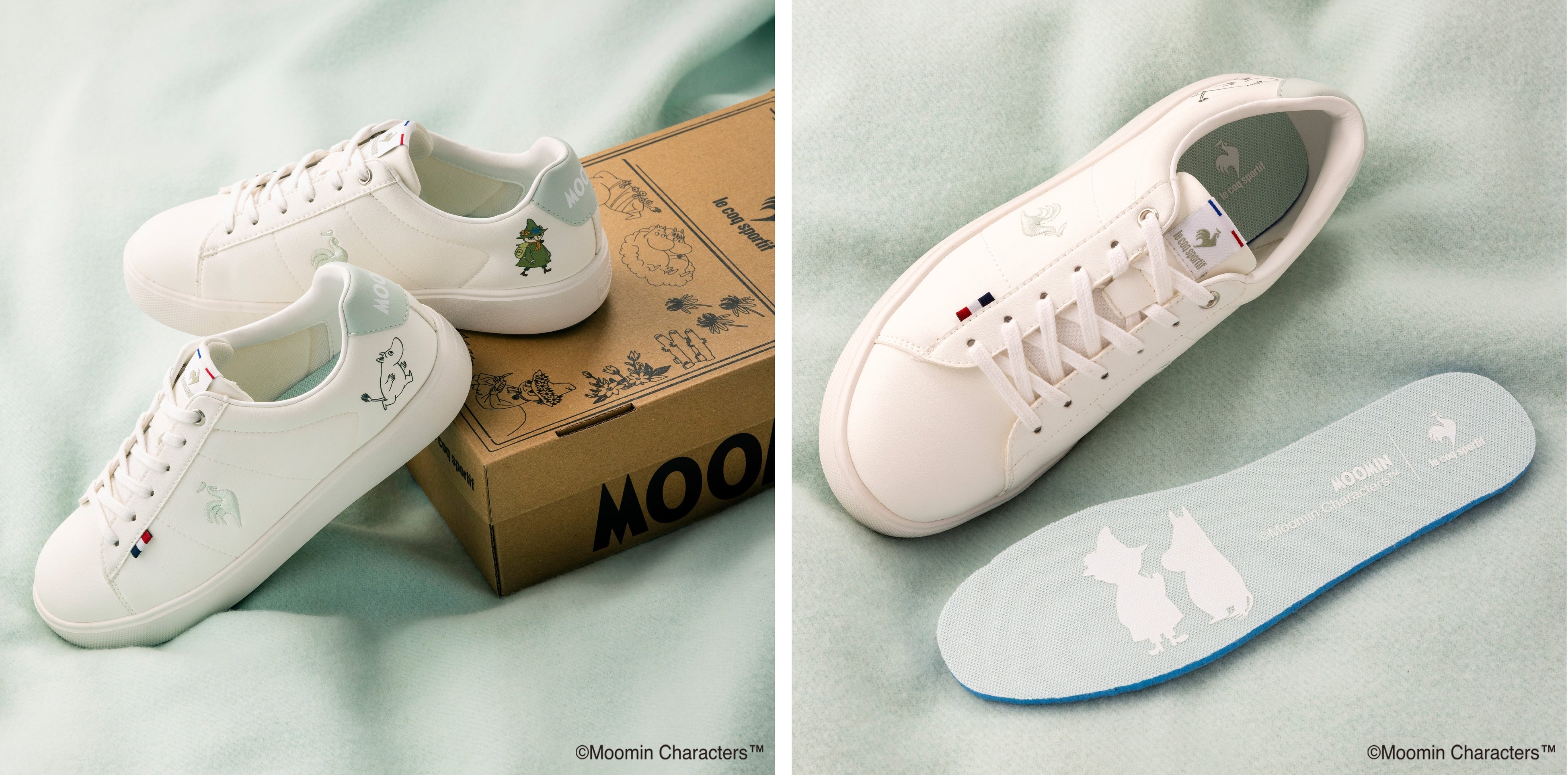 ルコックスポルティフ』と「ムーミン」のコラボレーション第2弾