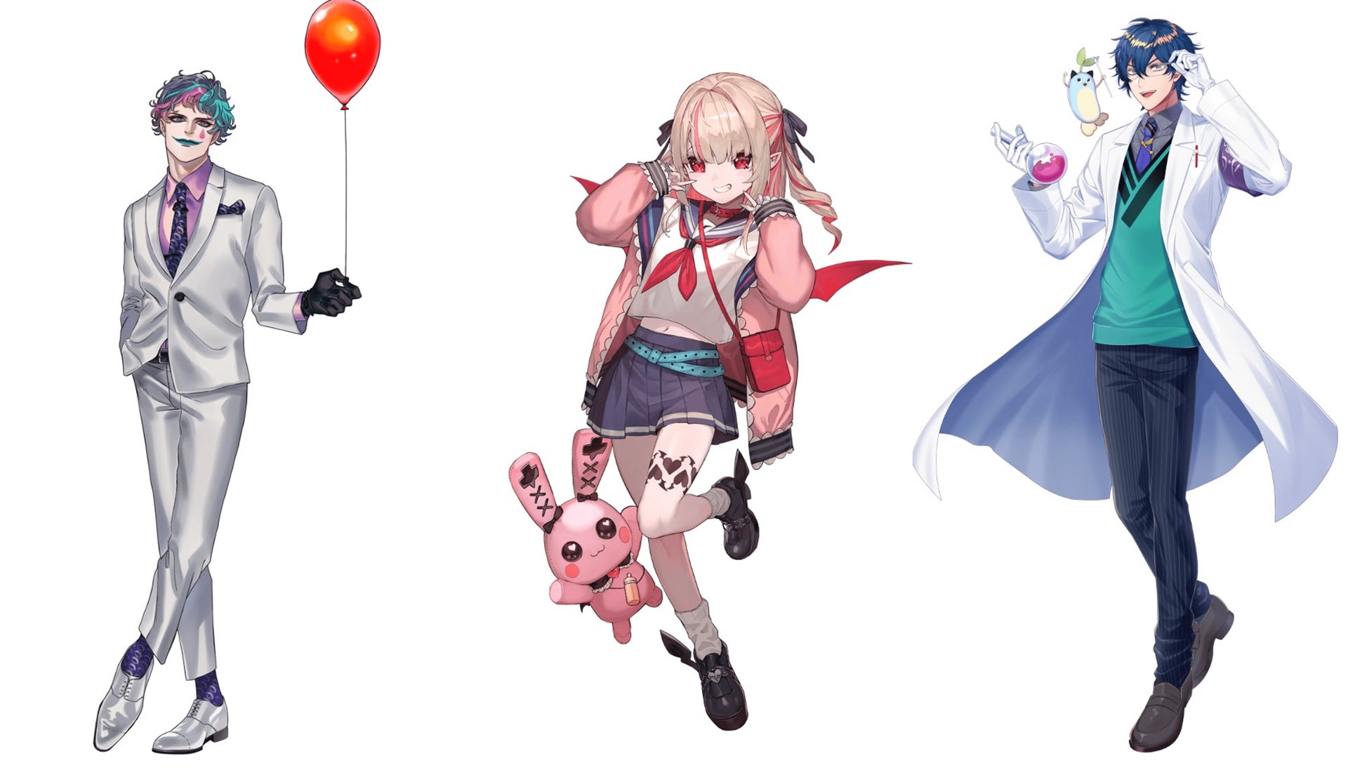 ジョー・力一/魔界ノりりむ/レオス・ヴィンセント