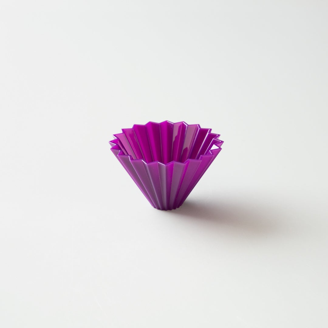 世界中のバリスタから高い支持を得ている「ORIGAMI」から、Dripper Airのリミテッドカラー“Purple（パープル）”が数量限定で