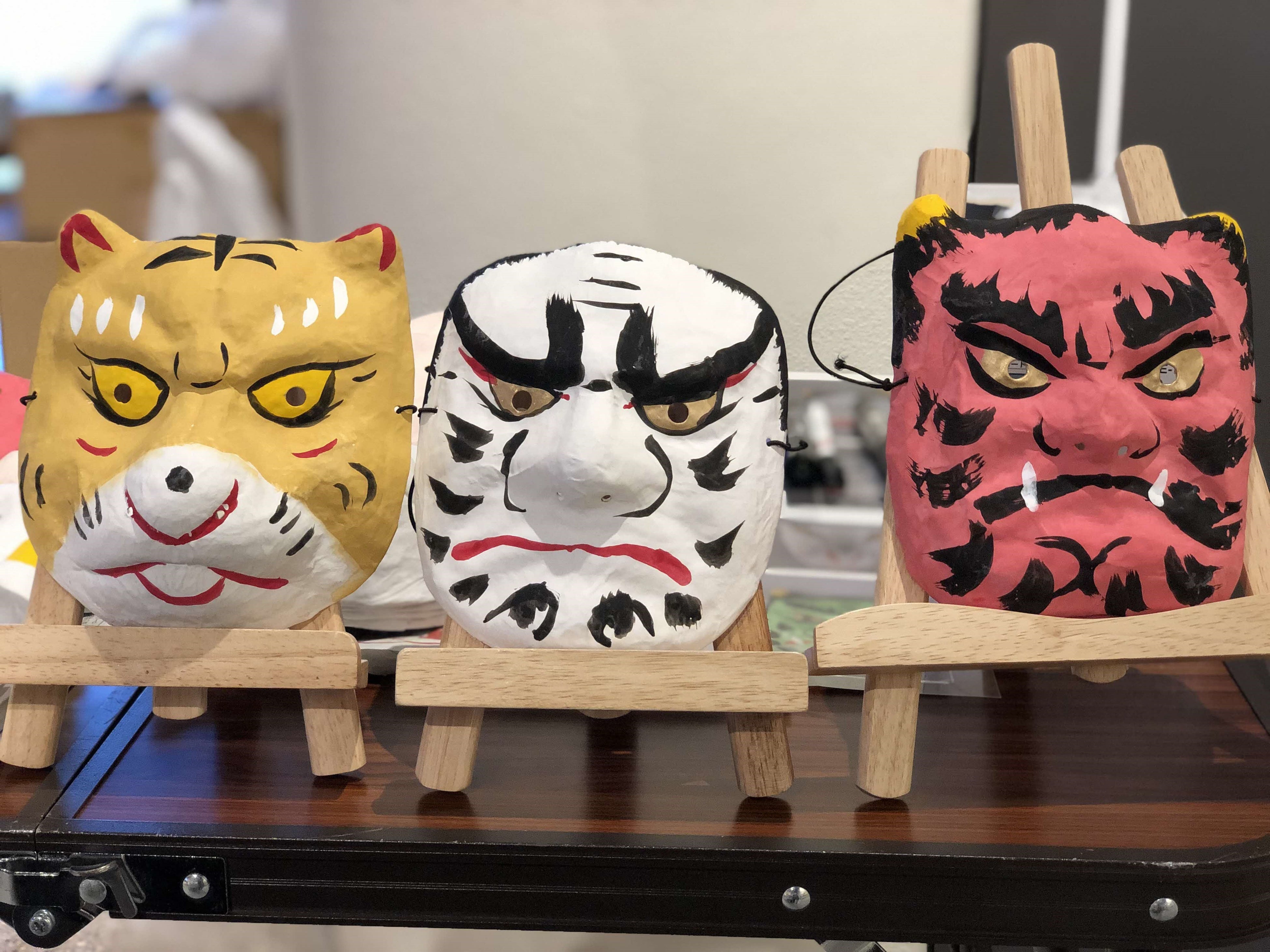 絵付け神楽面イメージ