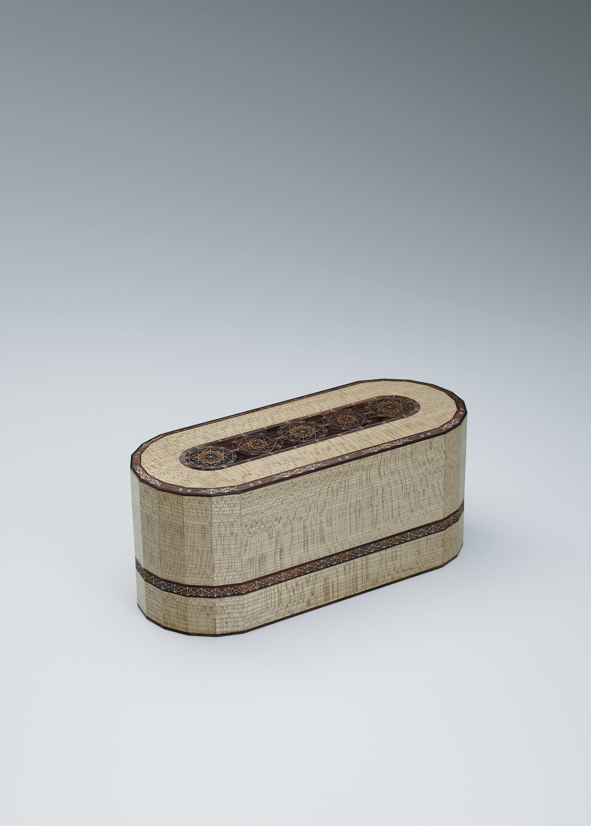 【木竹工】神代楡嵌荘匣「雨飾」 三浦 信一