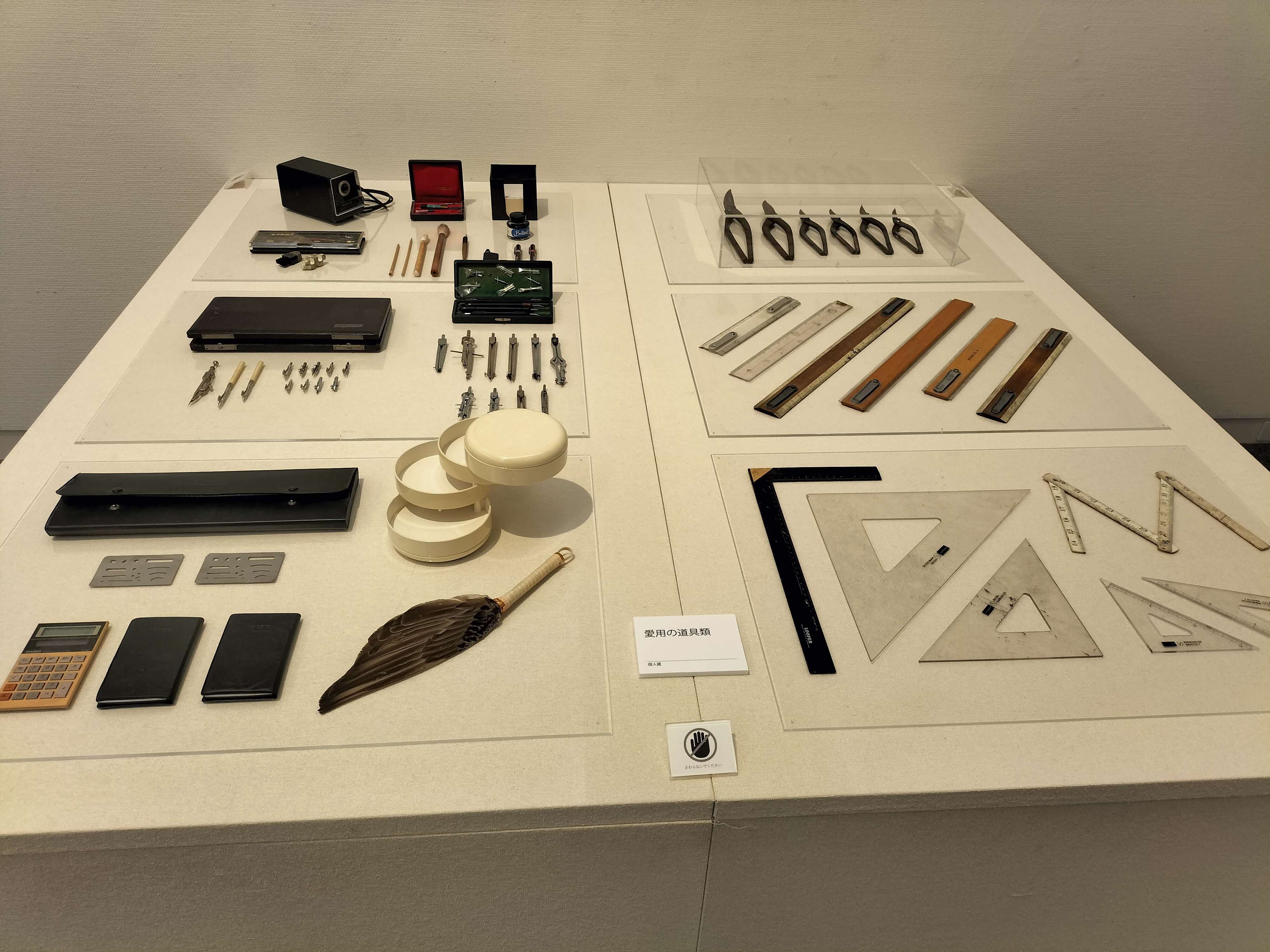 「生誕100年 清水九兵衞」展示室の様子