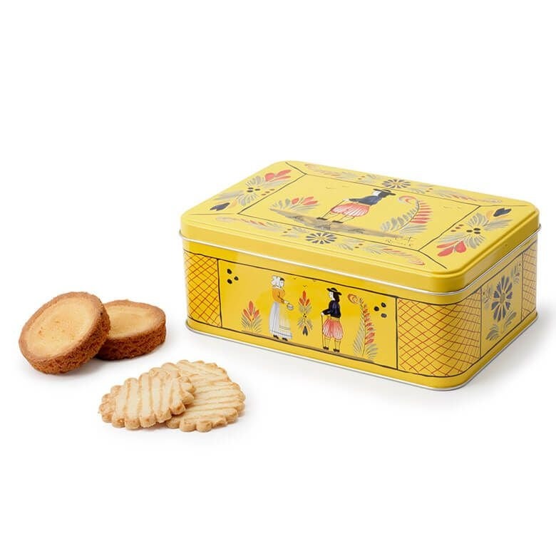 ル・ブルターニュ　ブルターニュビスケット　アンリオ缶