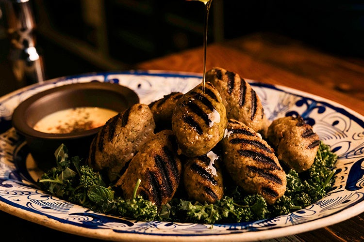 トルコ風スパイシーミートボール