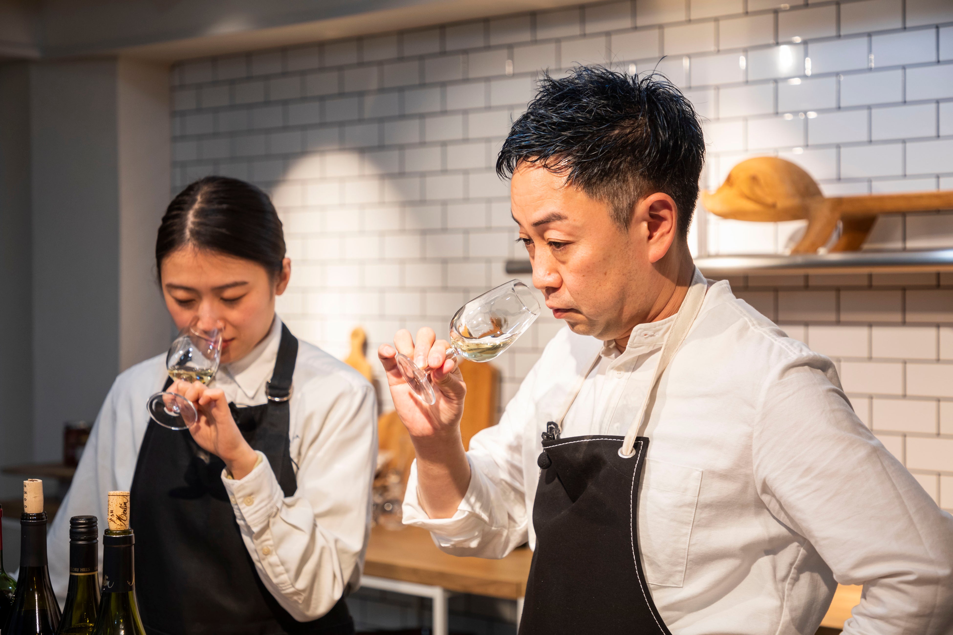 ワイン講座にて