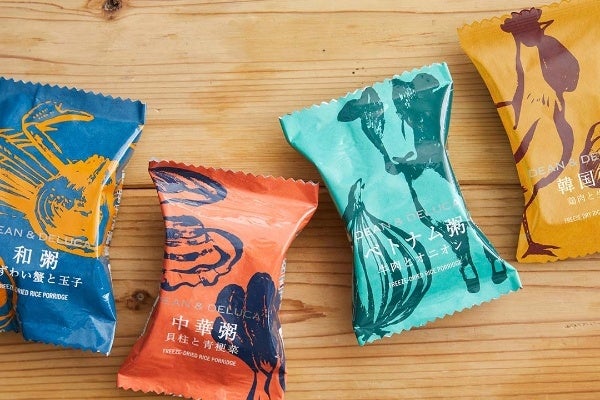 各国の味わいがたのしめる フリーズドライのお粥シリーズ