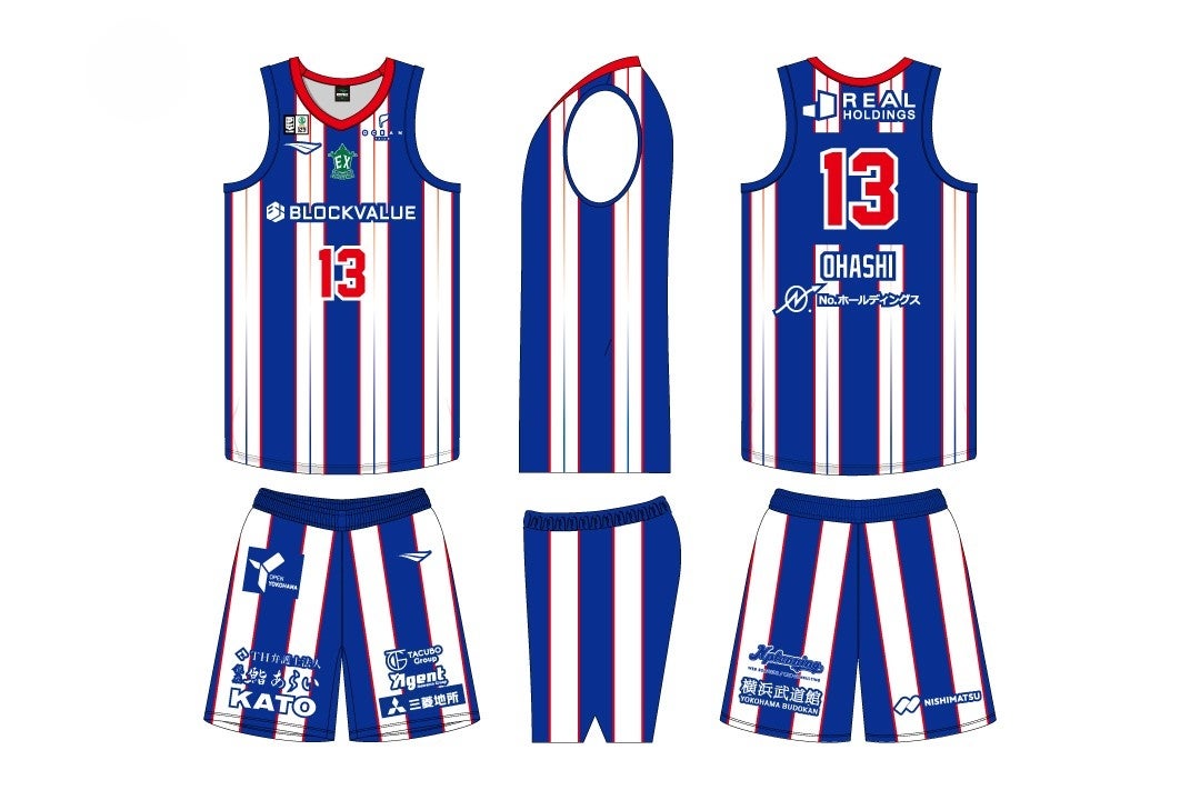 横浜エクセレンス】OCEAN TOKYO監修オリジナルユニフォームの