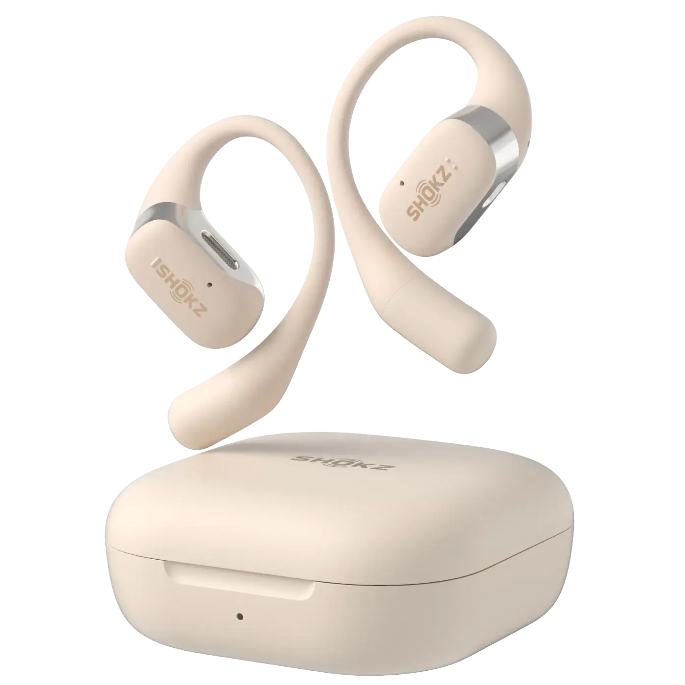 Shokz OpenFit 2023年新登場 完全ワイヤレスイヤホン 究極のフィット感 オープンイヤー マルチポイント接続 bluetooth5.2 マイク付き パワフルな低音 Shokz OpenFit 2023年新登場 完全ワイヤレスイヤホン