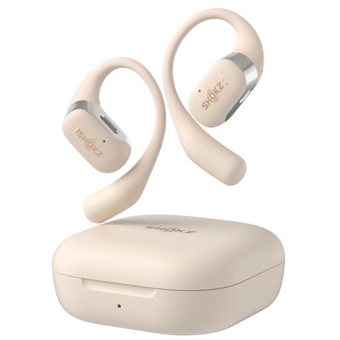 SHOKZ OPENFIT ワイヤレスイヤホン ホワイト SHOKZ 完全 SHOKZ OPENFIT ワイヤレスイヤホン ホワイト SHOKZ 完全