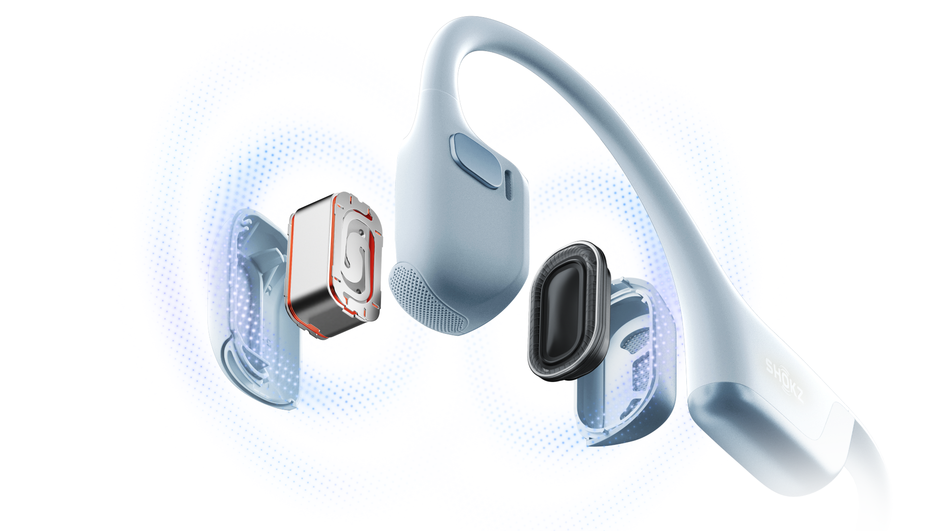 Shokz OpenRun Pro 2 ブルー | Shokzのまったく新しいフラグシップ