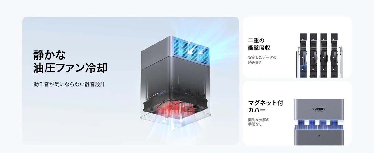 【新品未使用】 UGREEN NAS DH4300 Plus Amazon.co.jp: UGREEN NAS DH4300 Plus 4ベイ デスクトップNAS