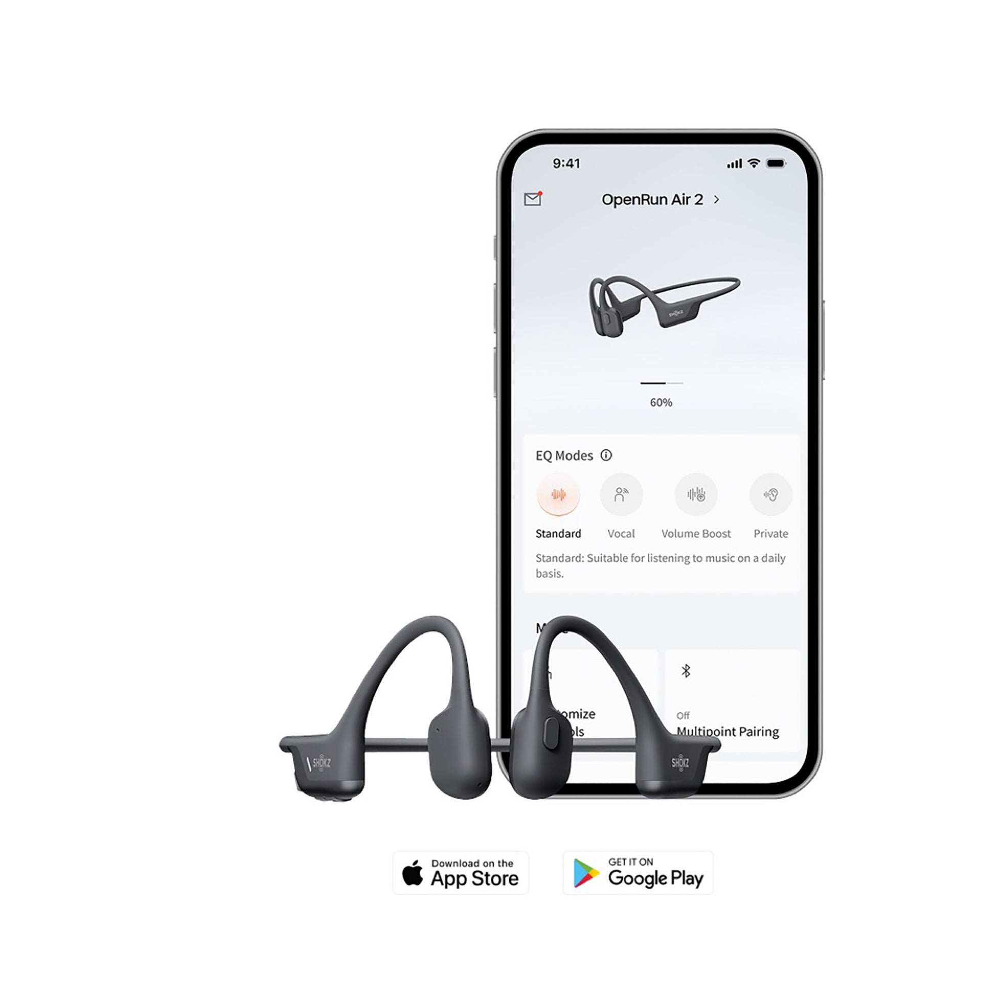フォーカルポイント、軽量&安定フィットの骨伝導イヤホン「Shokz OpenRun Air 2」を9月16日より発売|2つのサイズ展開について(12枚目)
