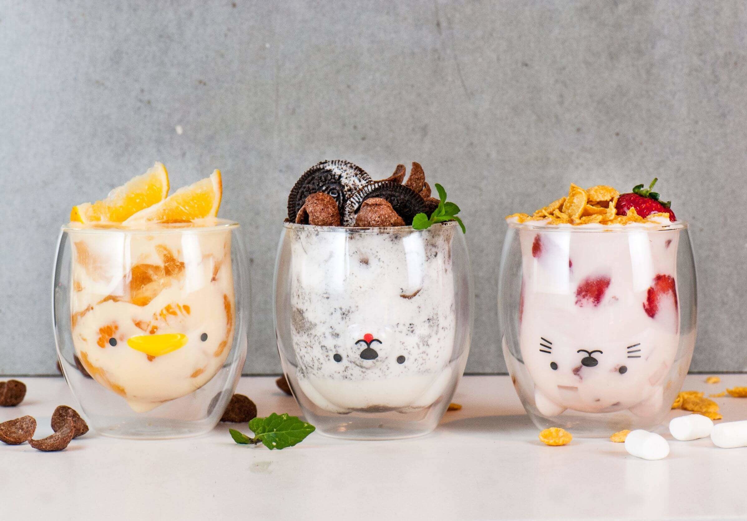 グッドグラス  オリジナルシリーズ　あひる・いぬ・ねこ