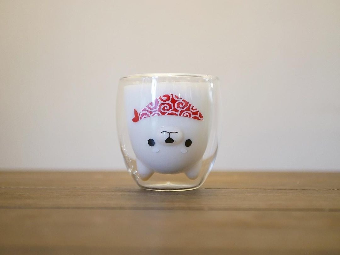 グッドグラス「しば」マグ　撮影：和田珈琲（青森）