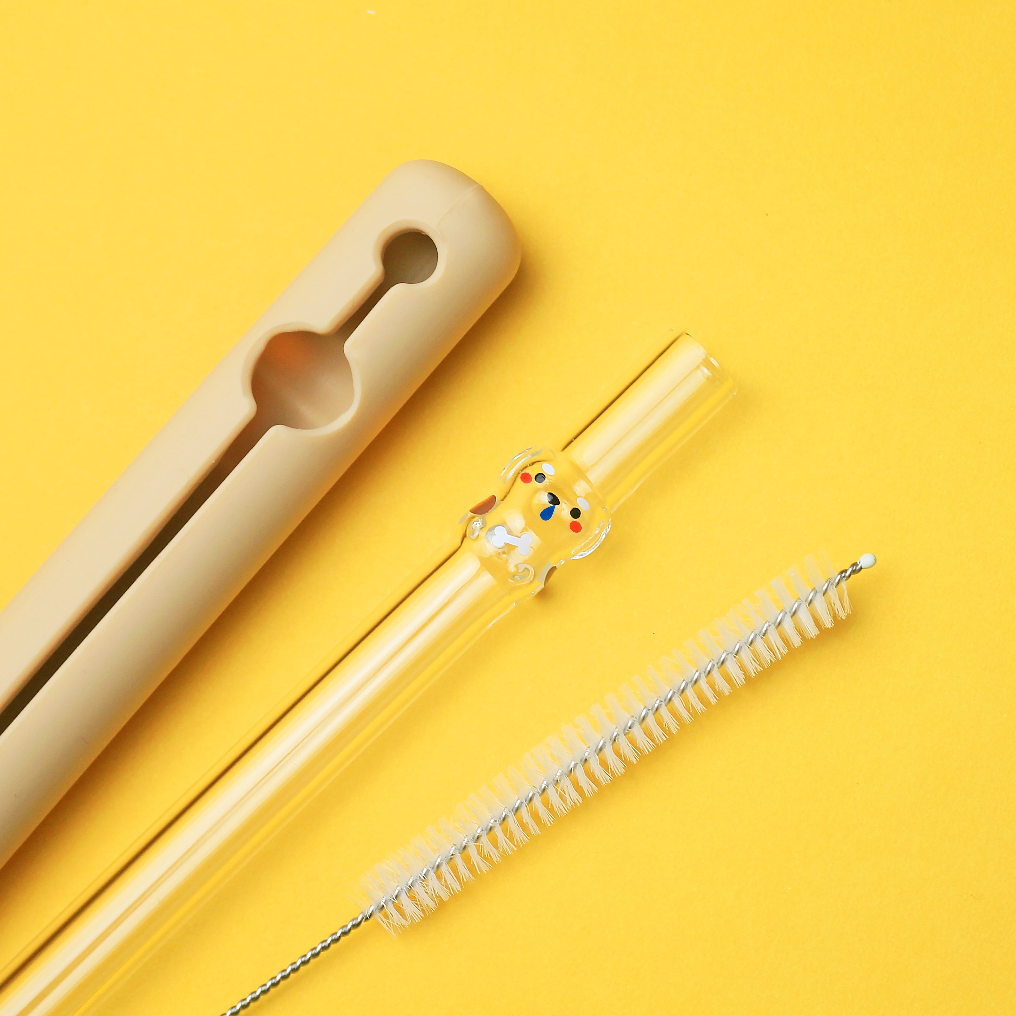 わんぱく犬ストロー