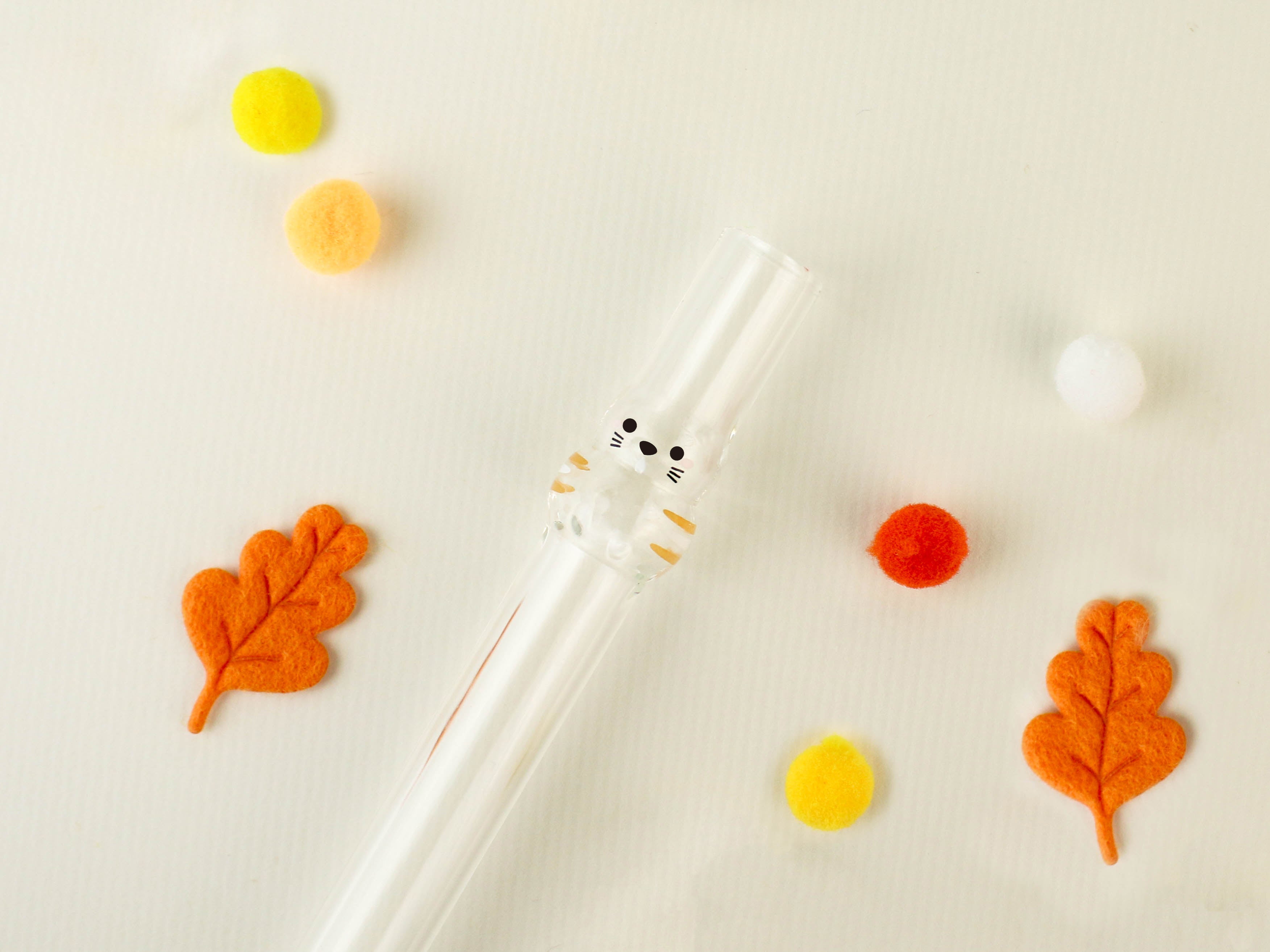 わんぱく猫ストロー