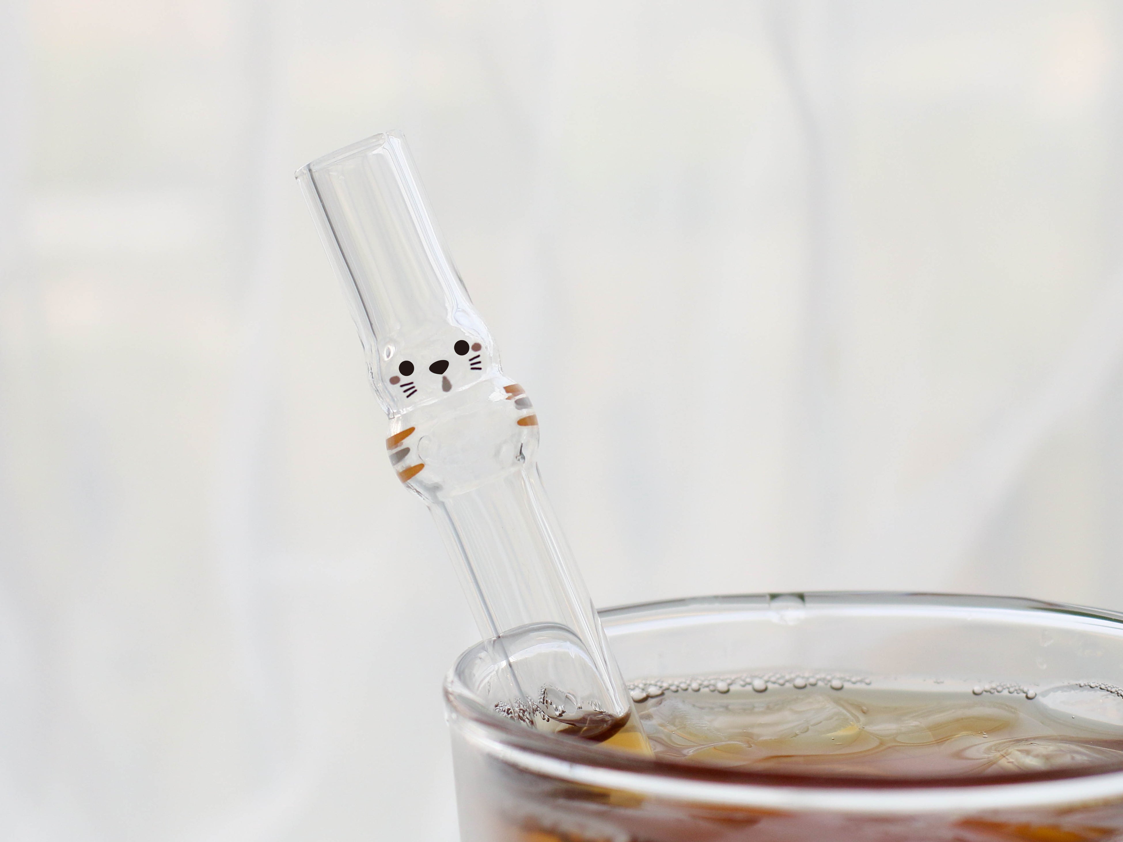 わんぱく猫ストロー