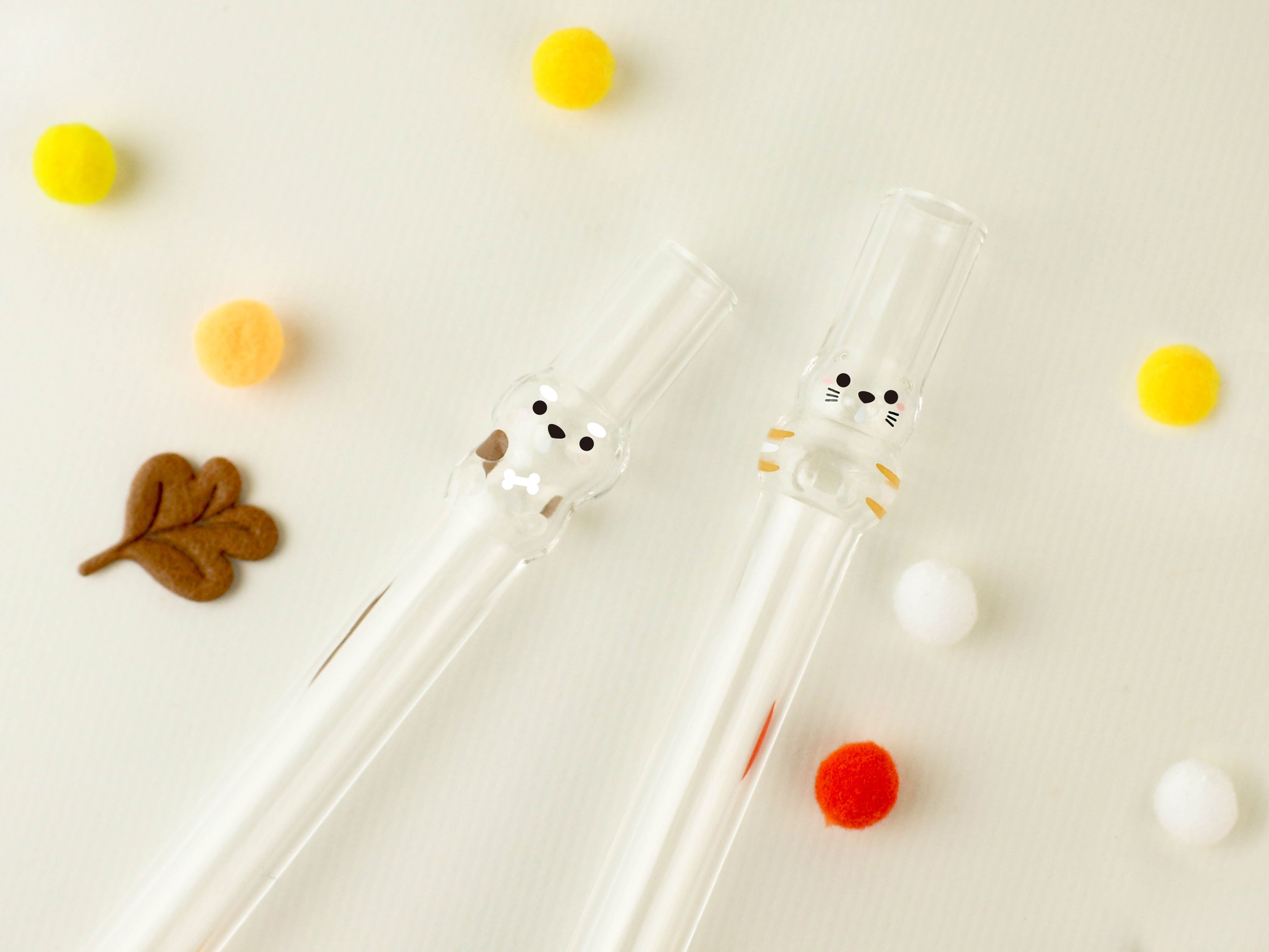 わんぱく犬・わんぱく猫ストロー