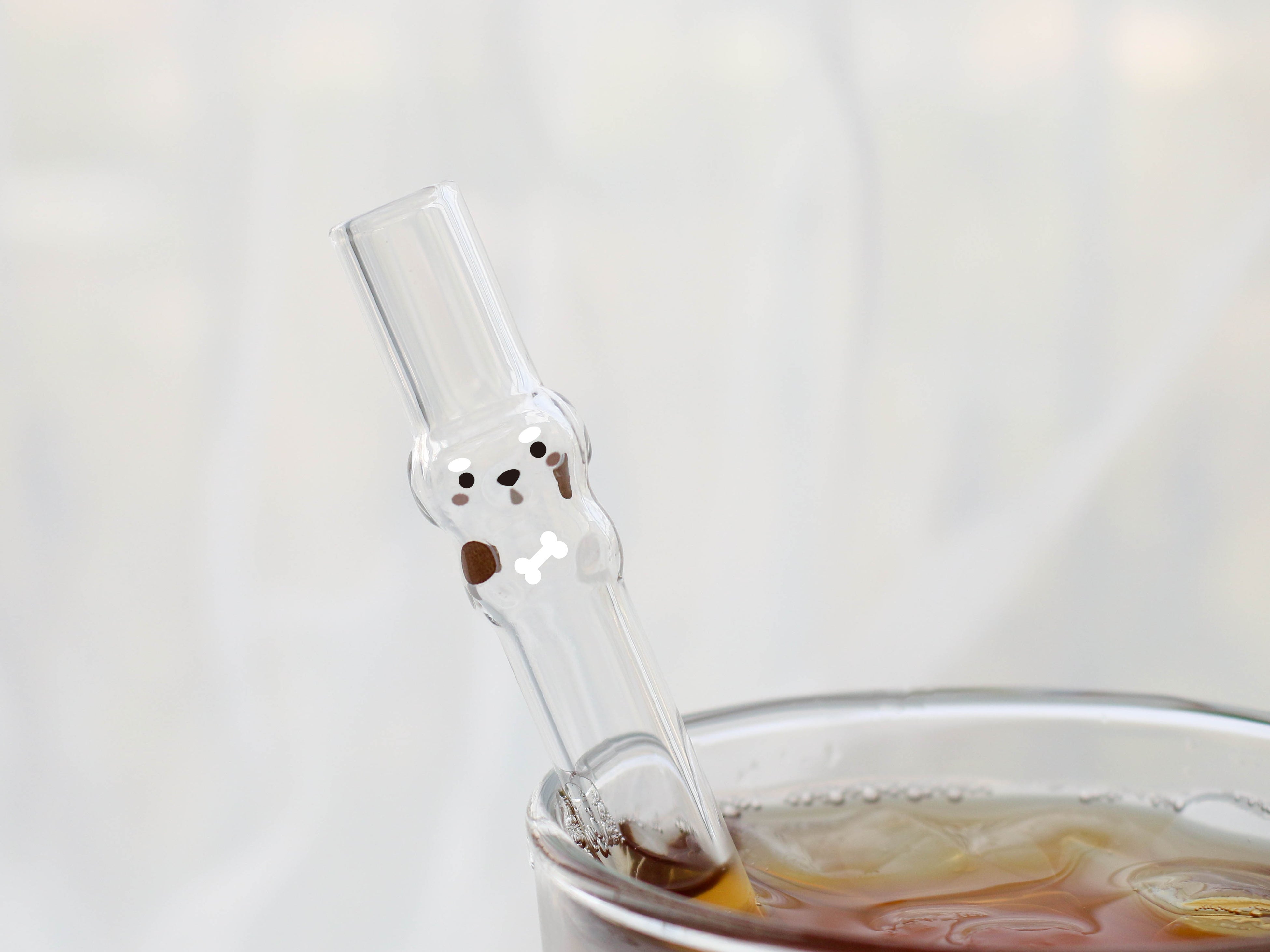 わんぱく犬ストロー