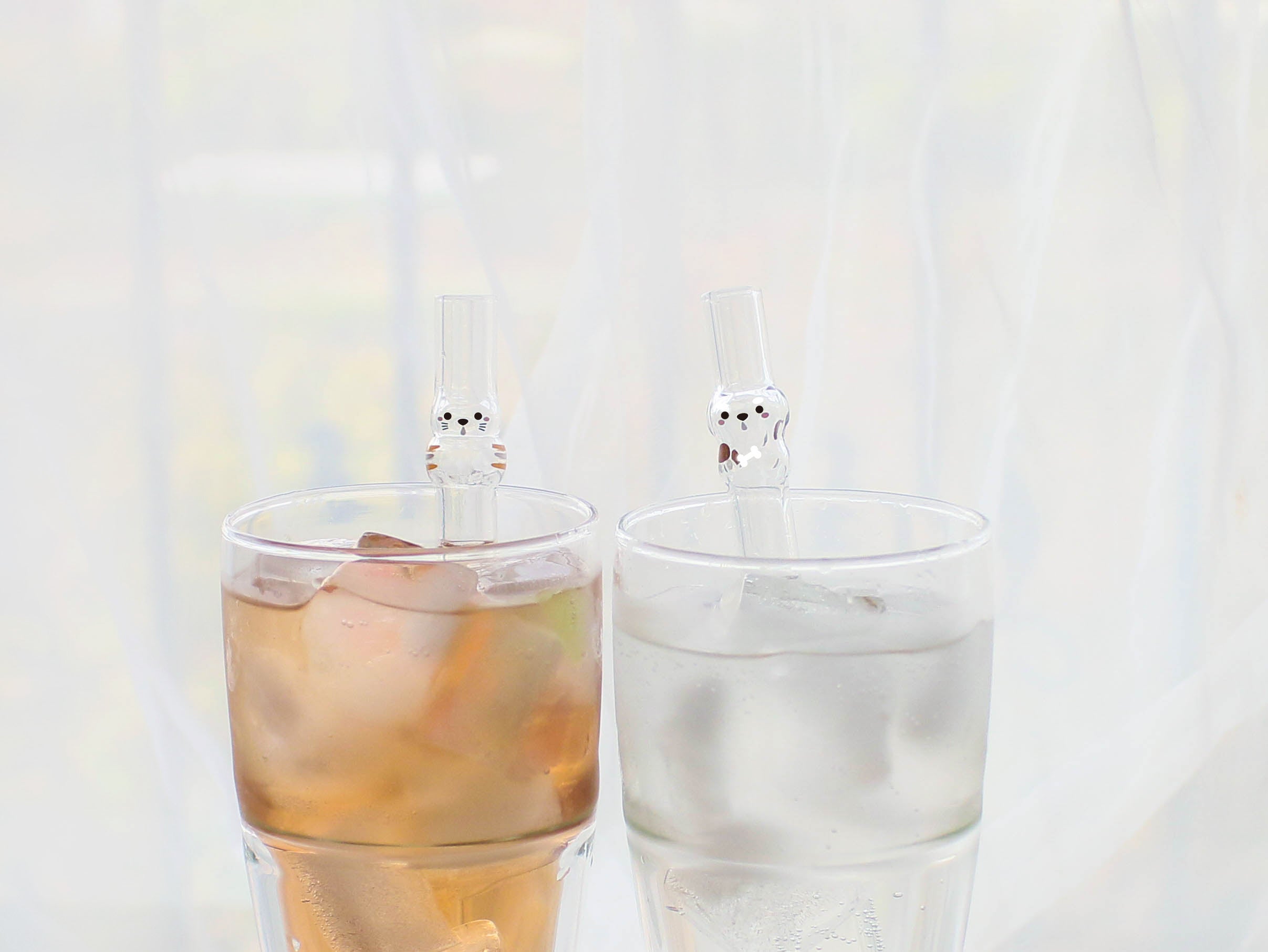 「わんぱく犬・わんぱく猫」ストロー