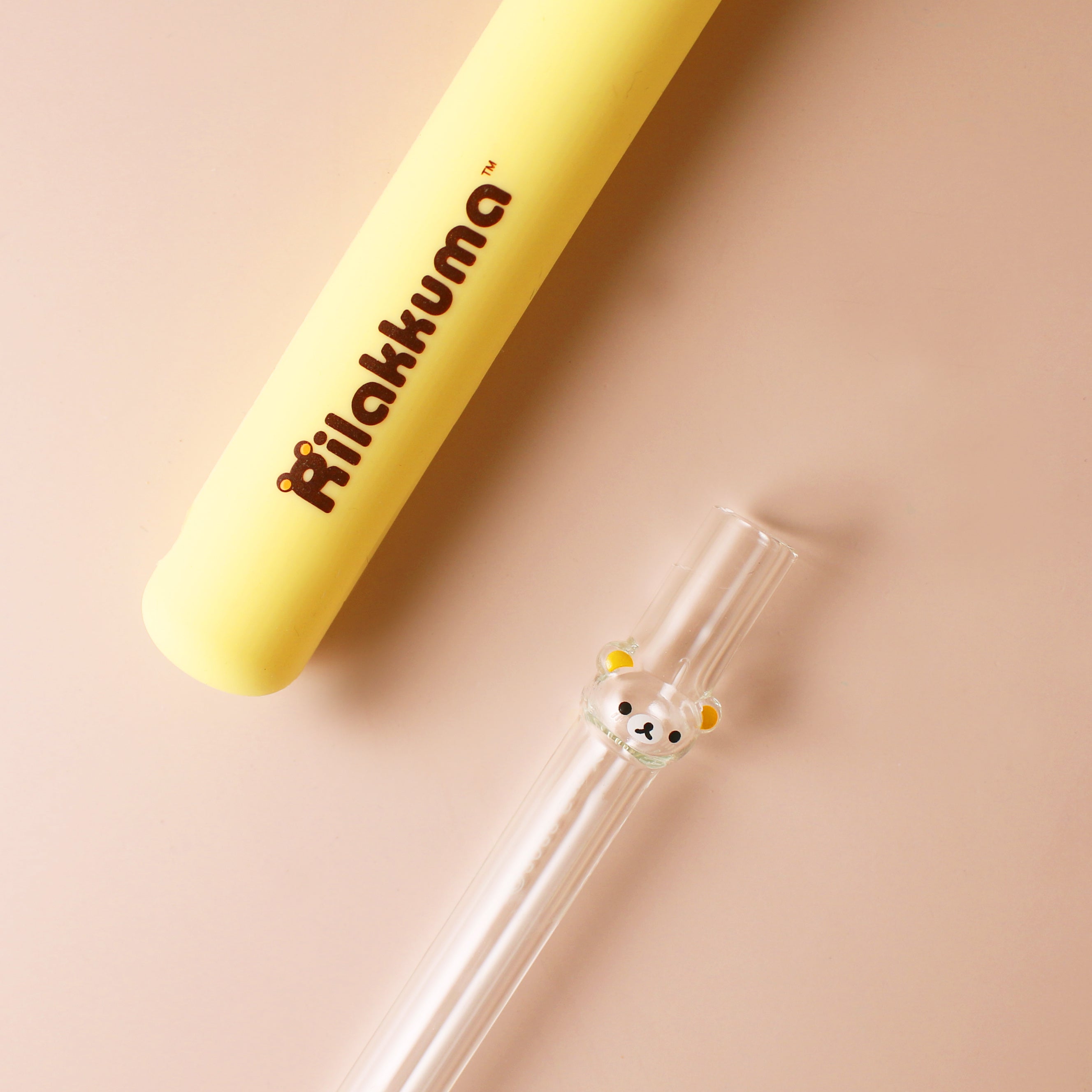 「リラックマ」ガラスストローセット　スタンダード