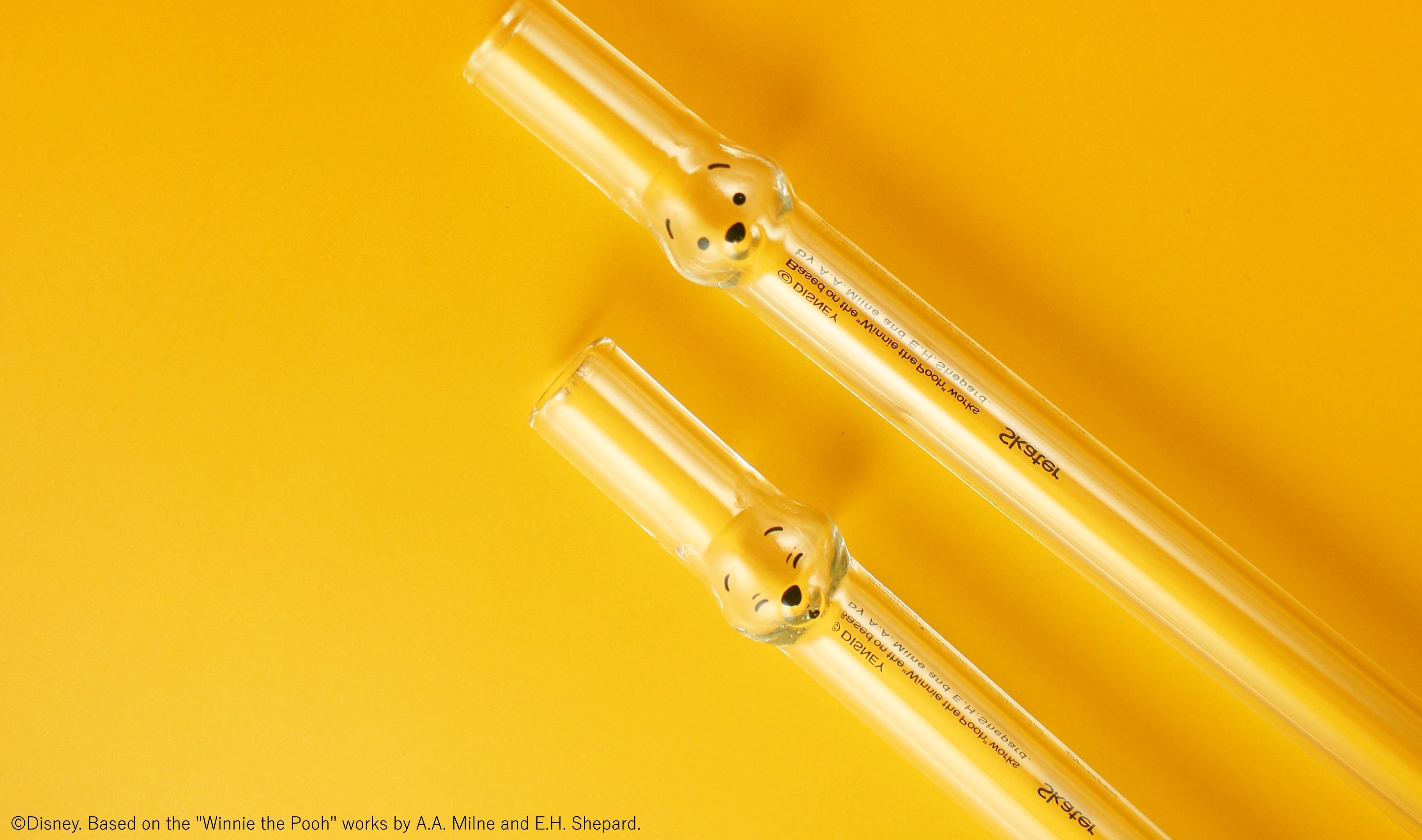 「くまのプーさん」ストロー　POOH01,02