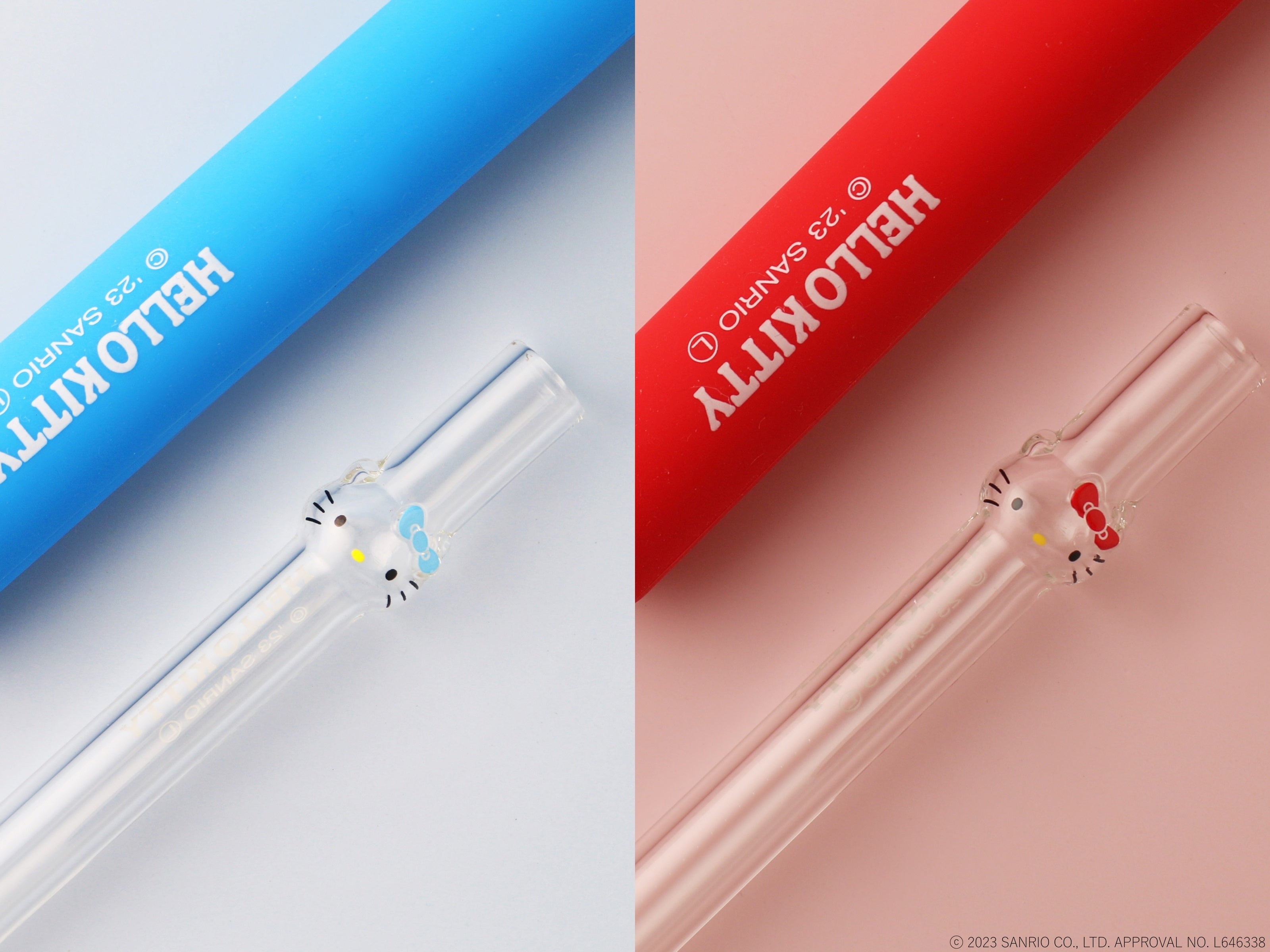 「ハローキティ」ガラス製マイストロー