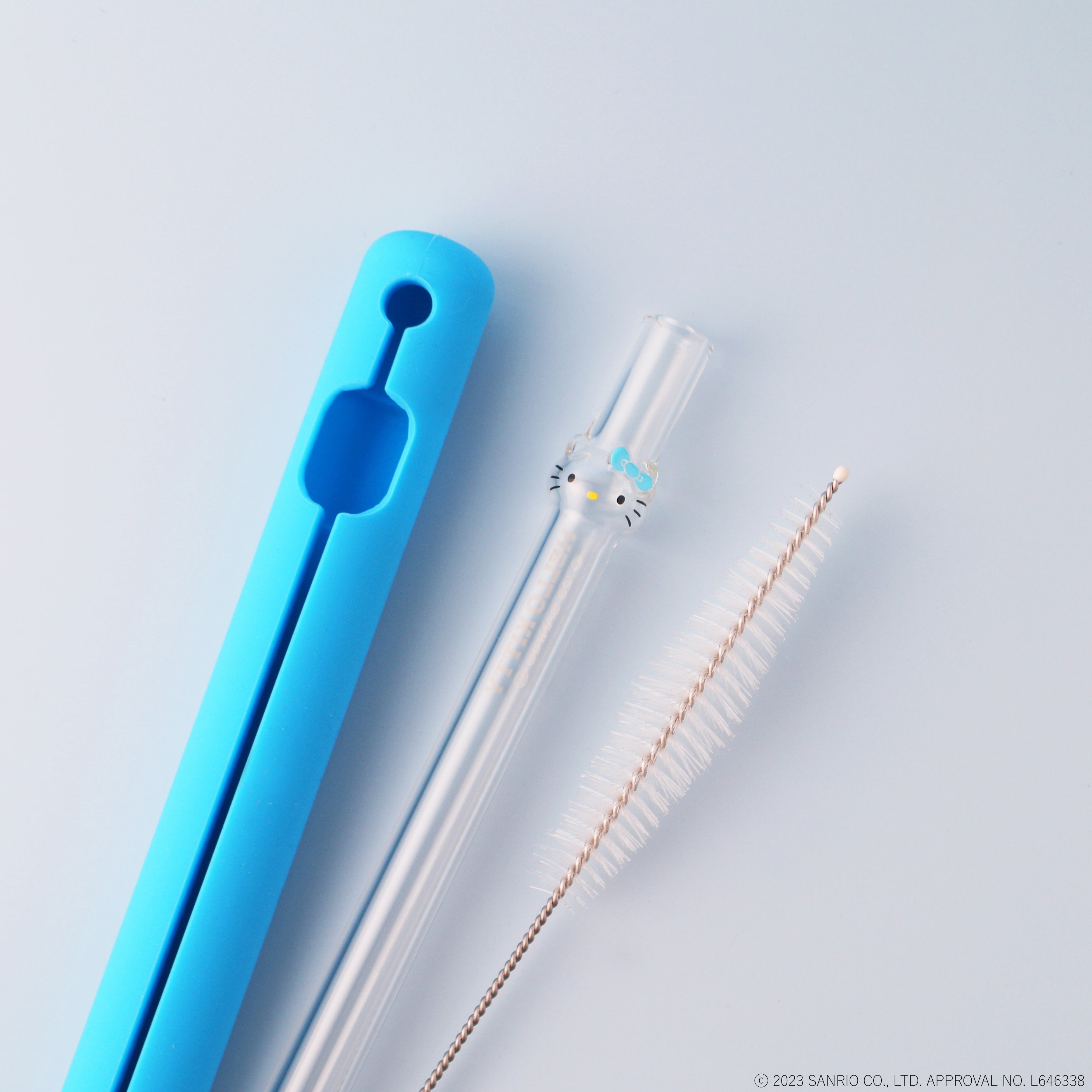 「ハローキティ」ガラス製マイストロー