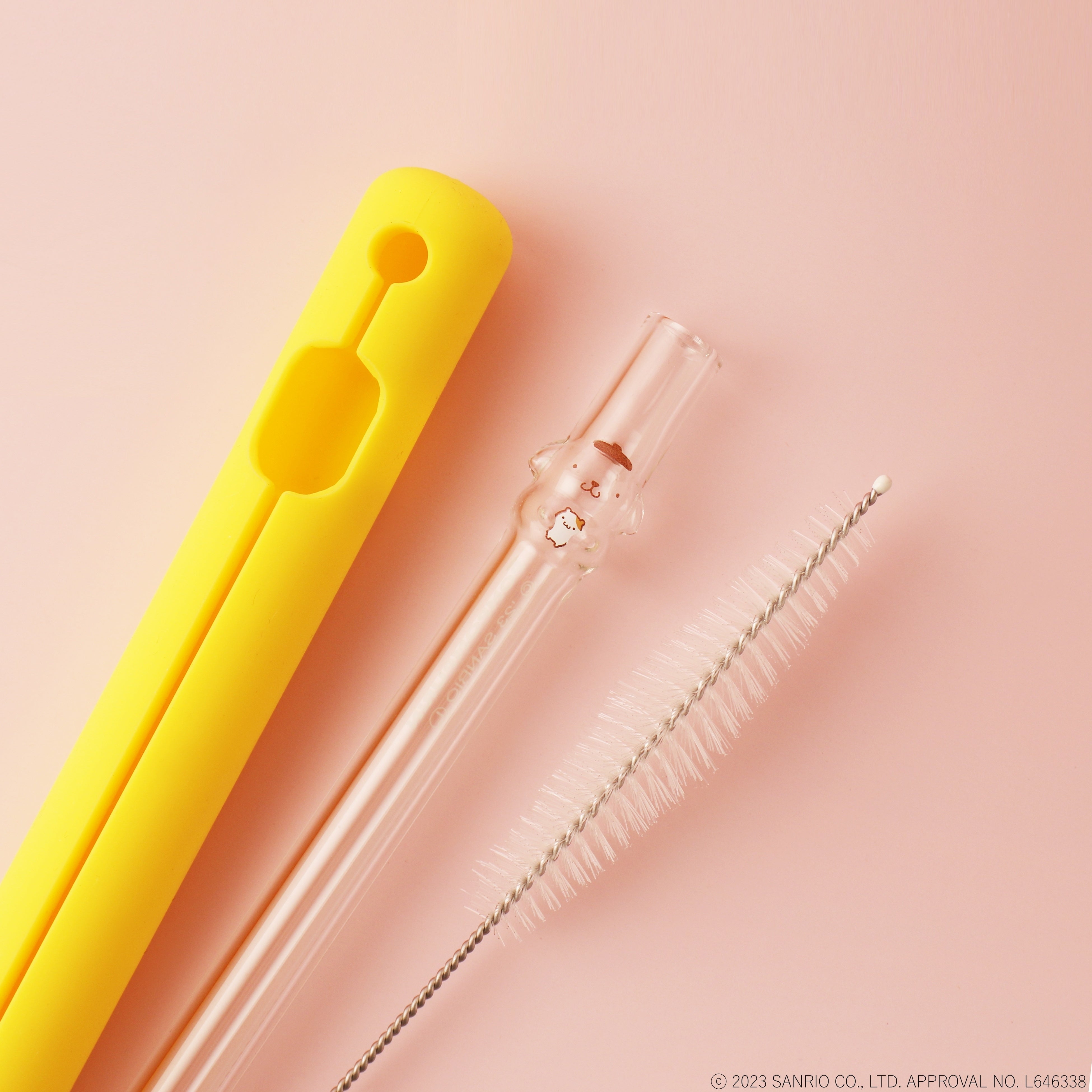 ポムポムプリン」ストロー　（マフィン）