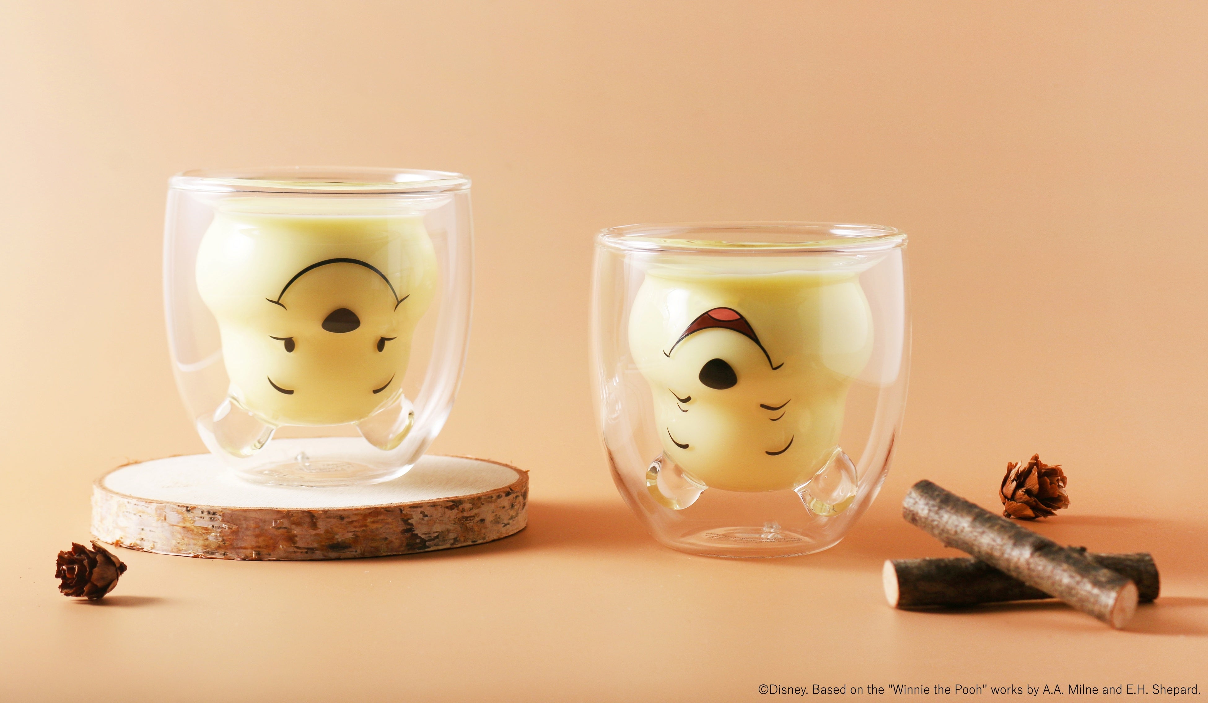 「くまのプーさん」グラス
