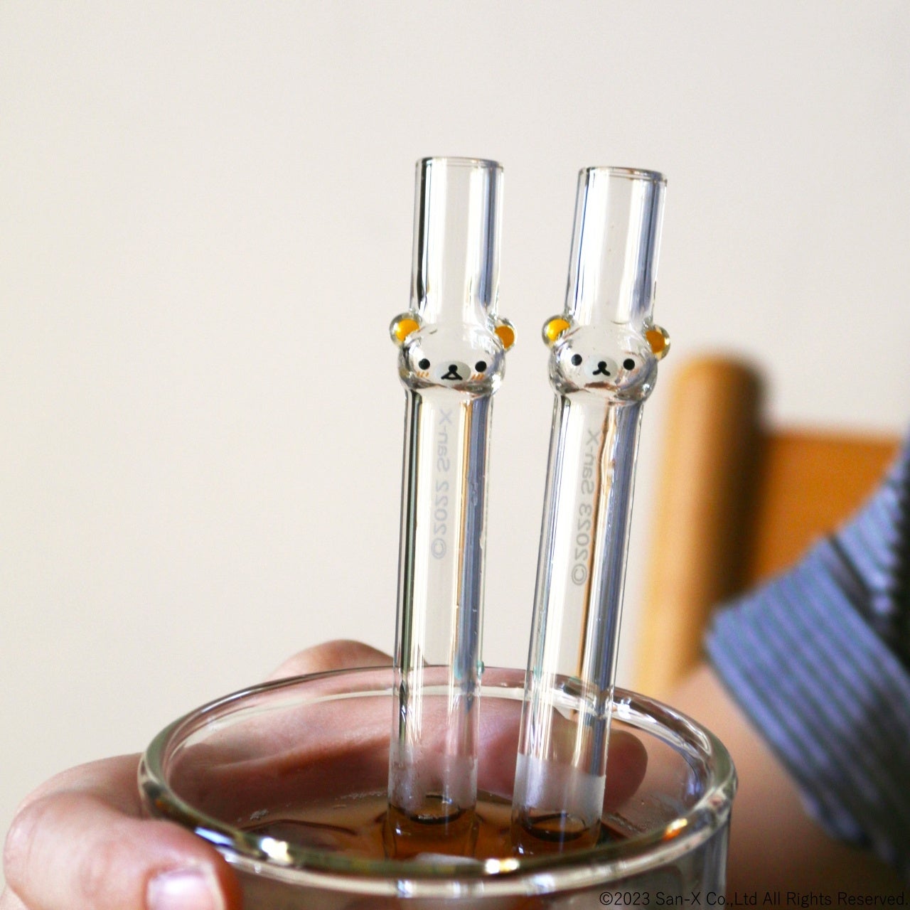 「リラックマ」ストロー