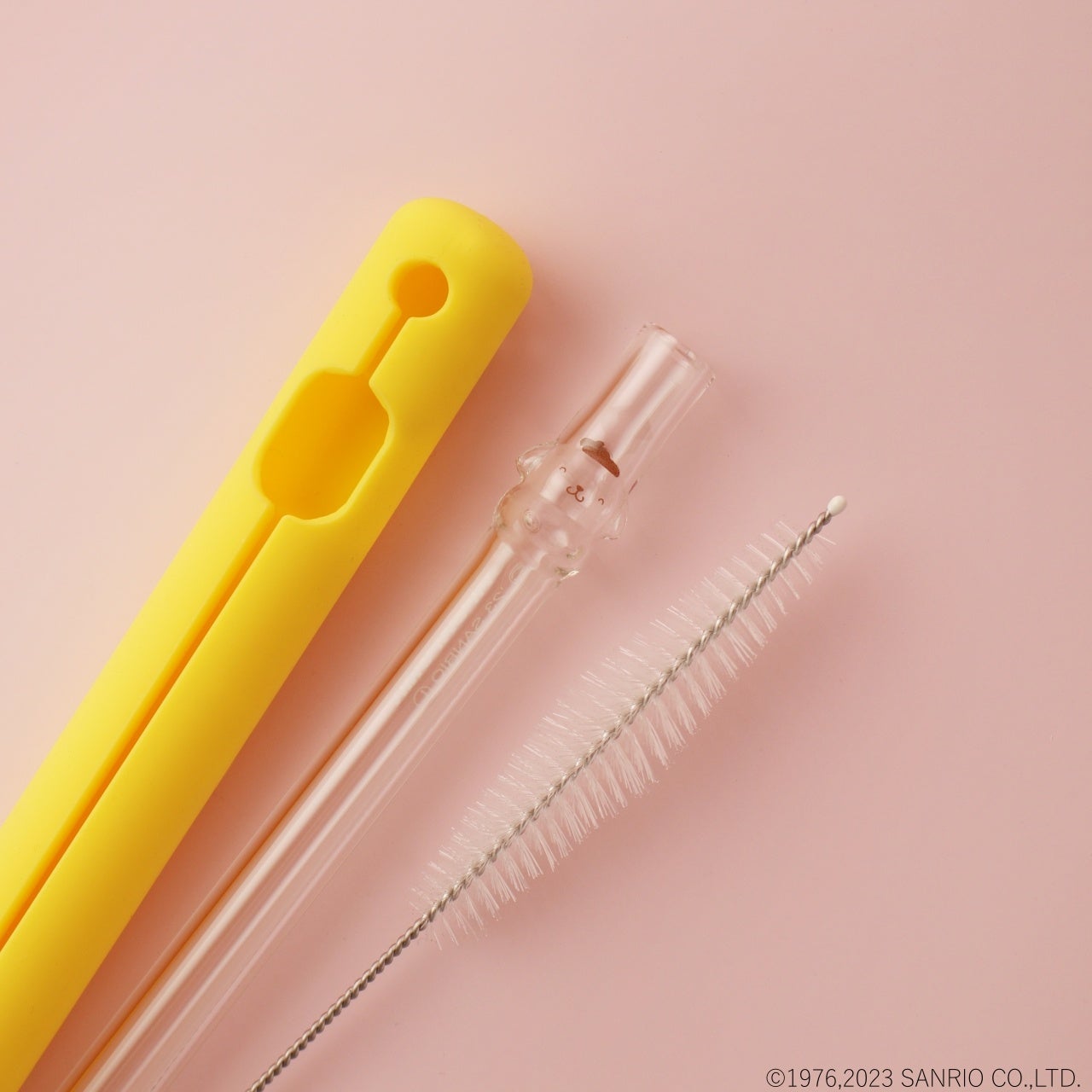 「ポムポムプリン」ストロー