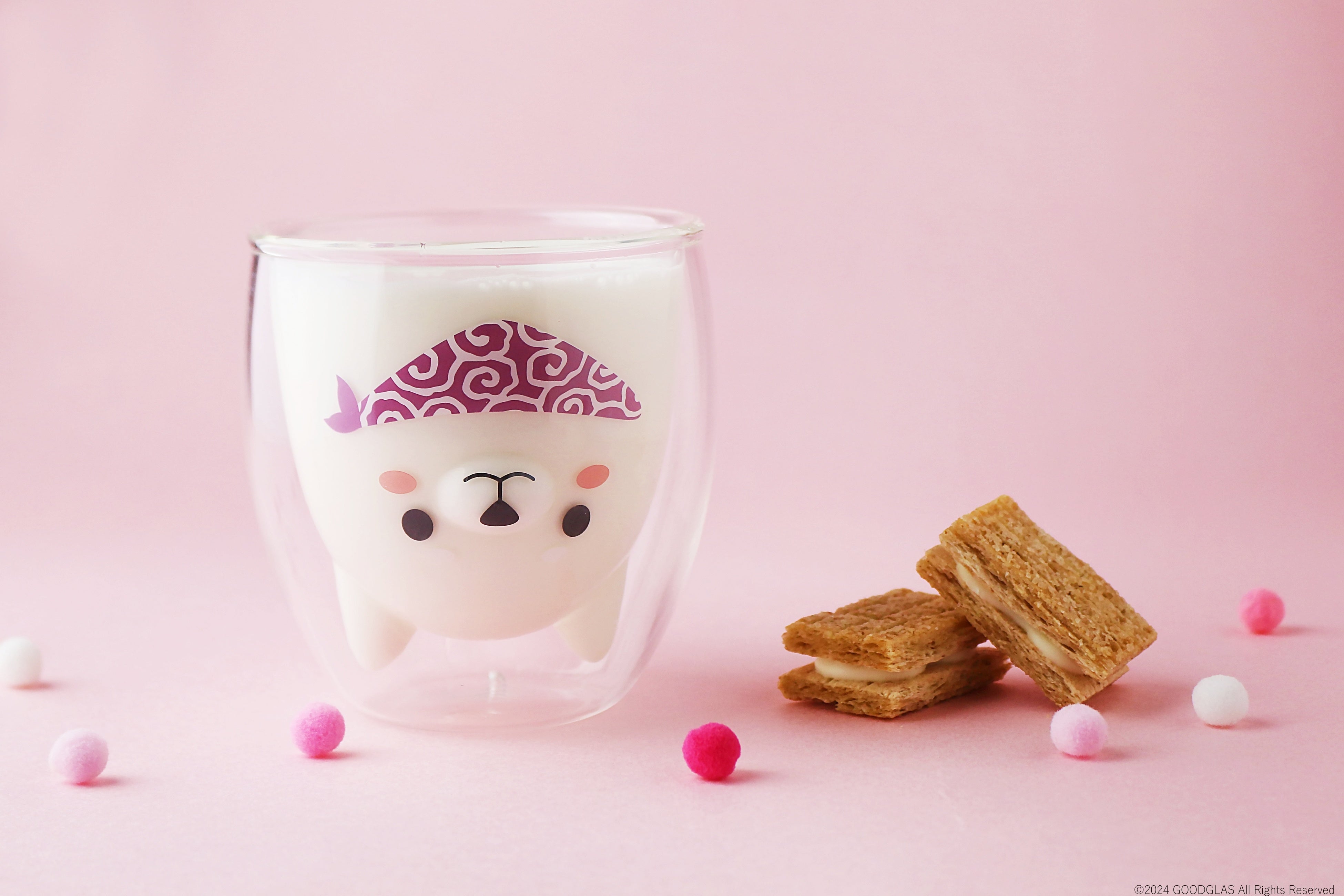 「しば犬」ダブルウォールグラス