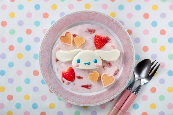 シナモロールのかわいいイラスト付き!フルーチェ×シナモロール コラボパッケージ 期間限定で発売 シナモロールのかわいいイラスト付き!フルーチェ×シナモロール コラボパッケージ 期間限定で発売