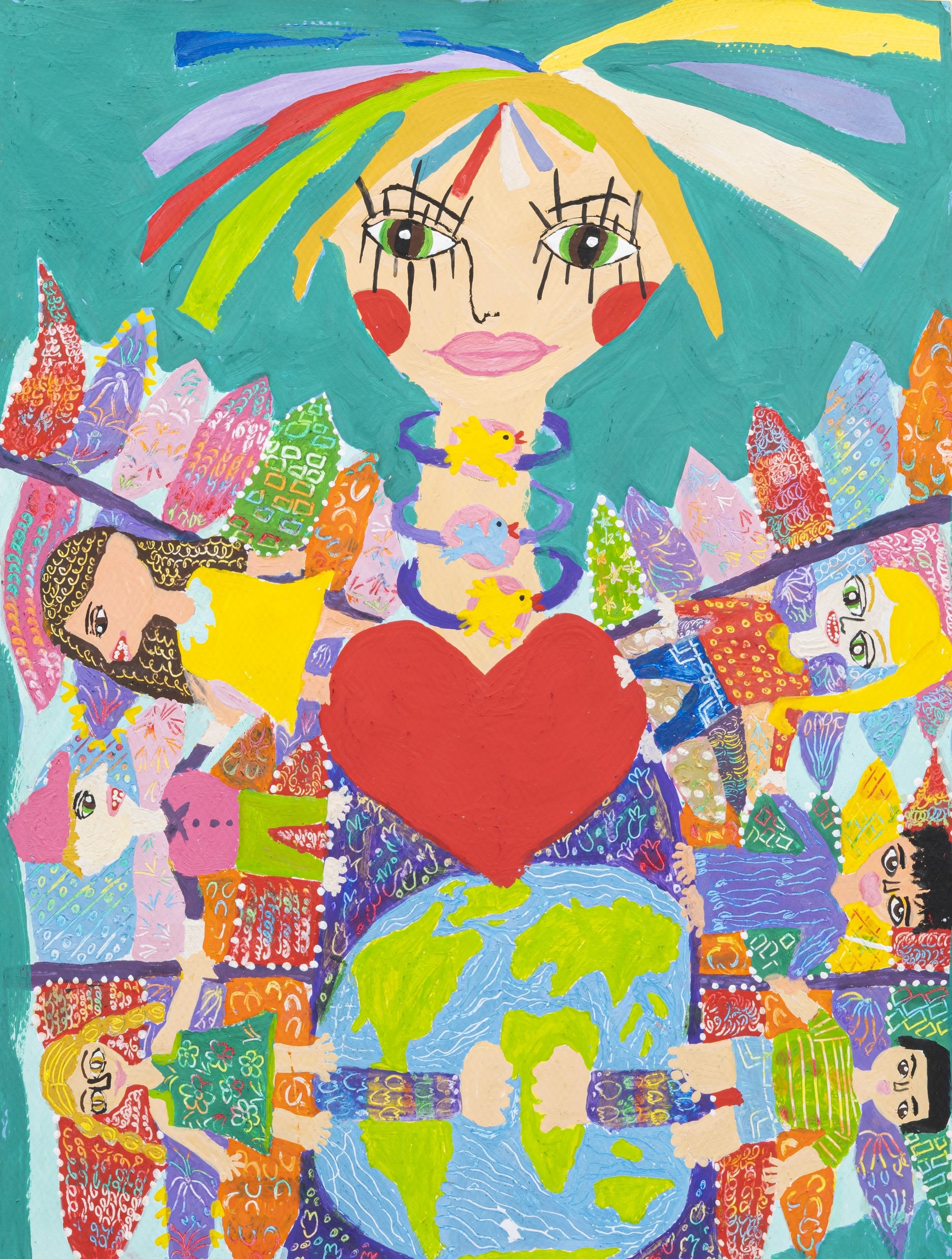 Melika Amjadian イラン 11歳