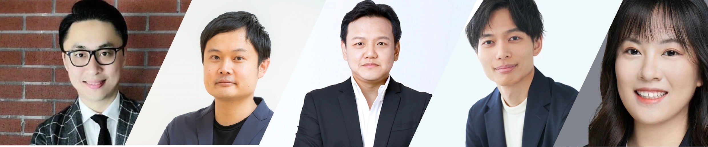 （左から：黄益氏、坂部 智久氏、鐘鳴氏、藤瀬 公耀氏、王喬氏）