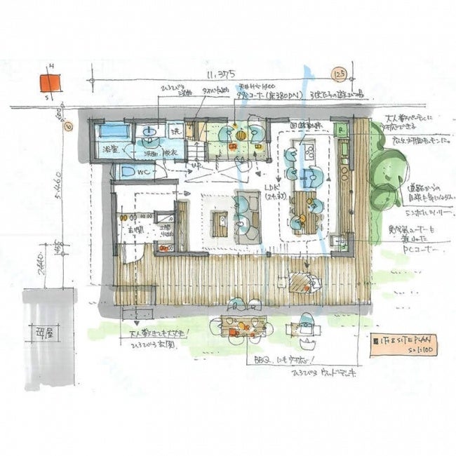 madree 間取り SAMPLE