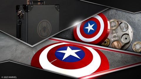 Makuakeが東京コミコン2023でMARVEL作品モチーフのアイテムをお披露目!ユーザー投票で製作が決定した全3アイテムを特設ページでも紹介! Makuakeが東京コミコン2023でMARVEL作品モチーフのアイテムをお披露目!ユーザー投票で製作が決定した全3アイテムを特設ページでも紹介!