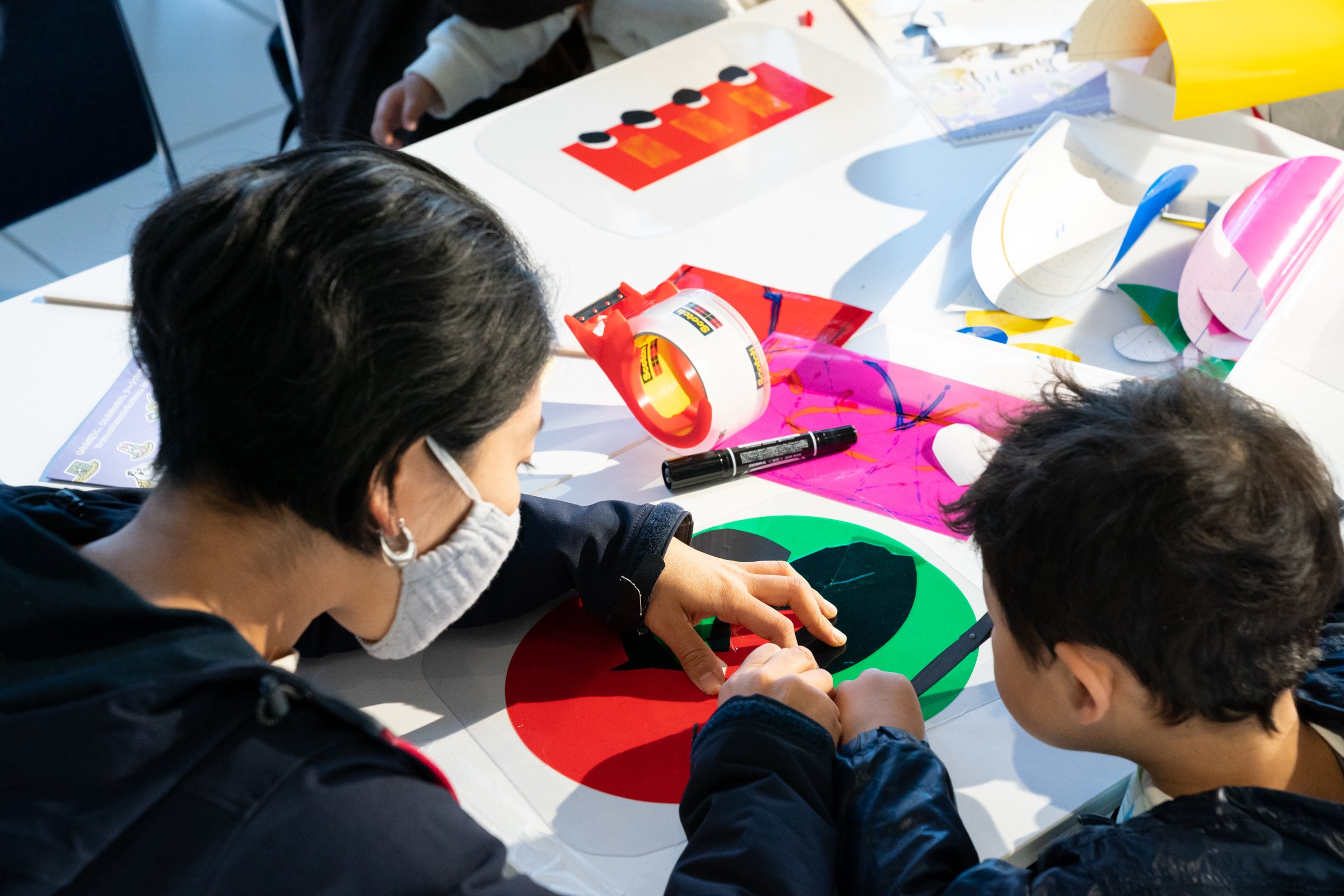 みんな北斎プロジェクト「みんな北斎プロジェクト ワークショップ編 影絵で遊ぼう！」（2021）