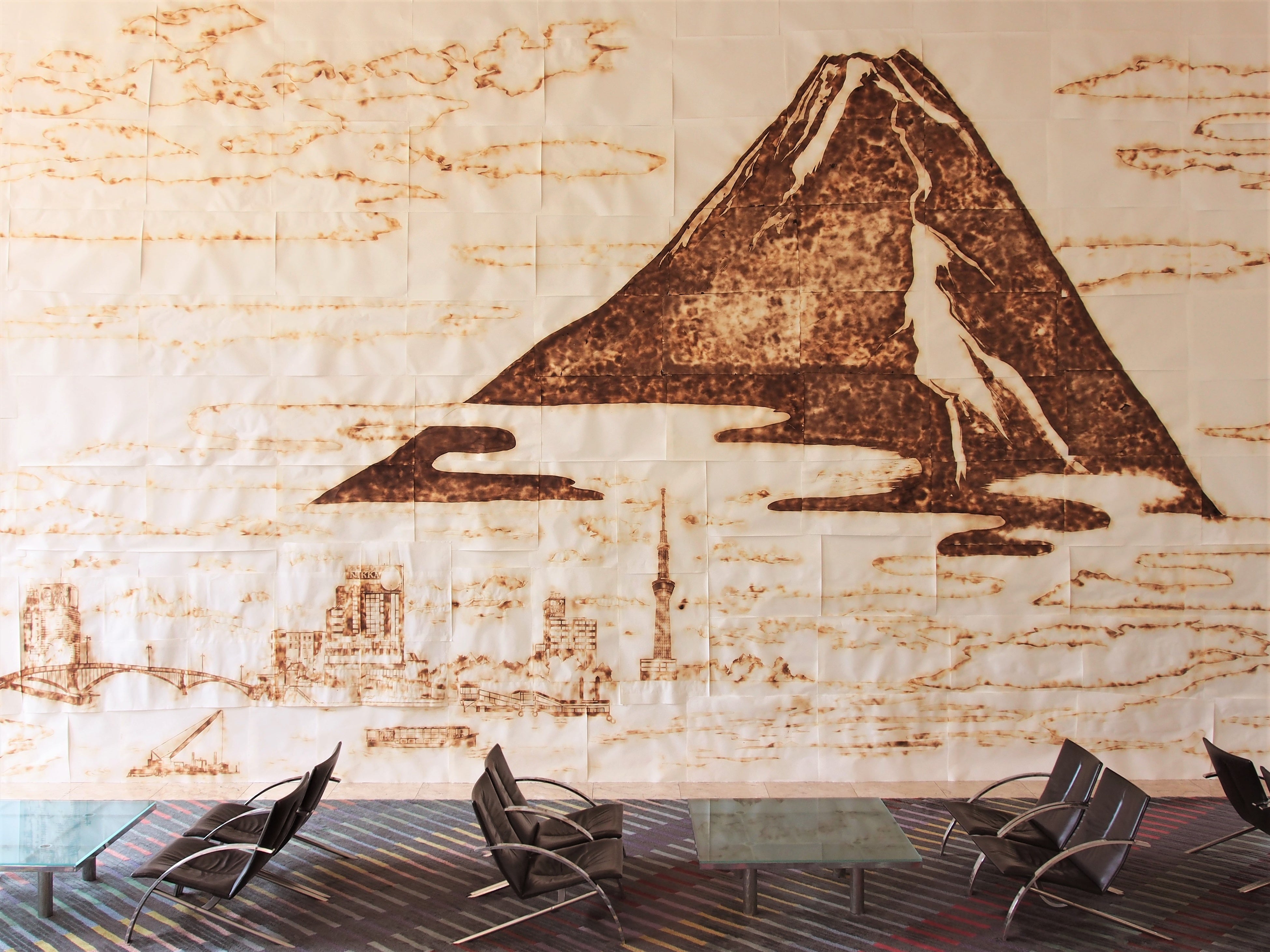 水川千春《隅田川富岳景》（2012）撮影：斎藤巧一郎