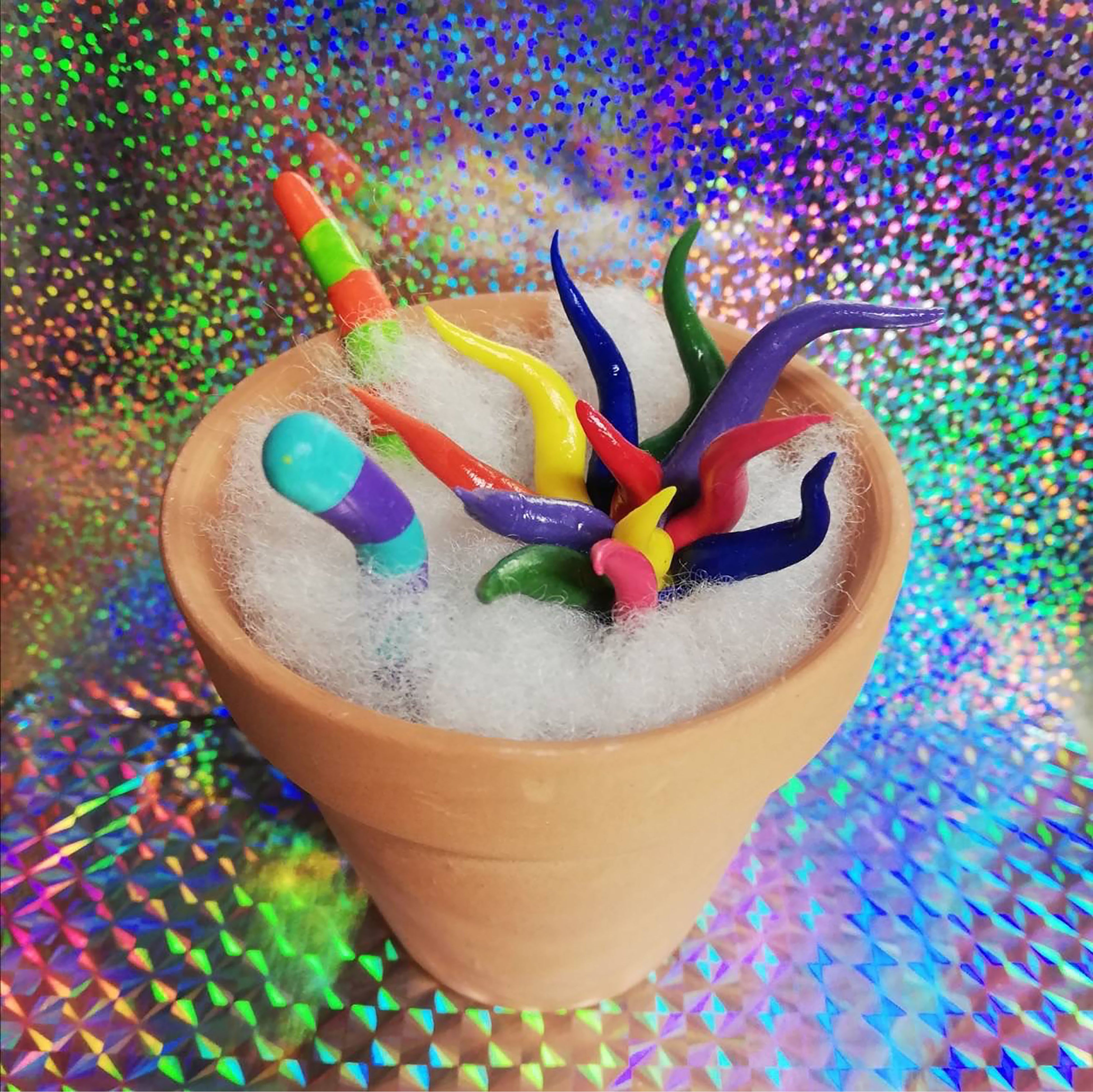 ＜宇宙植物＞ アーティスト事前制作