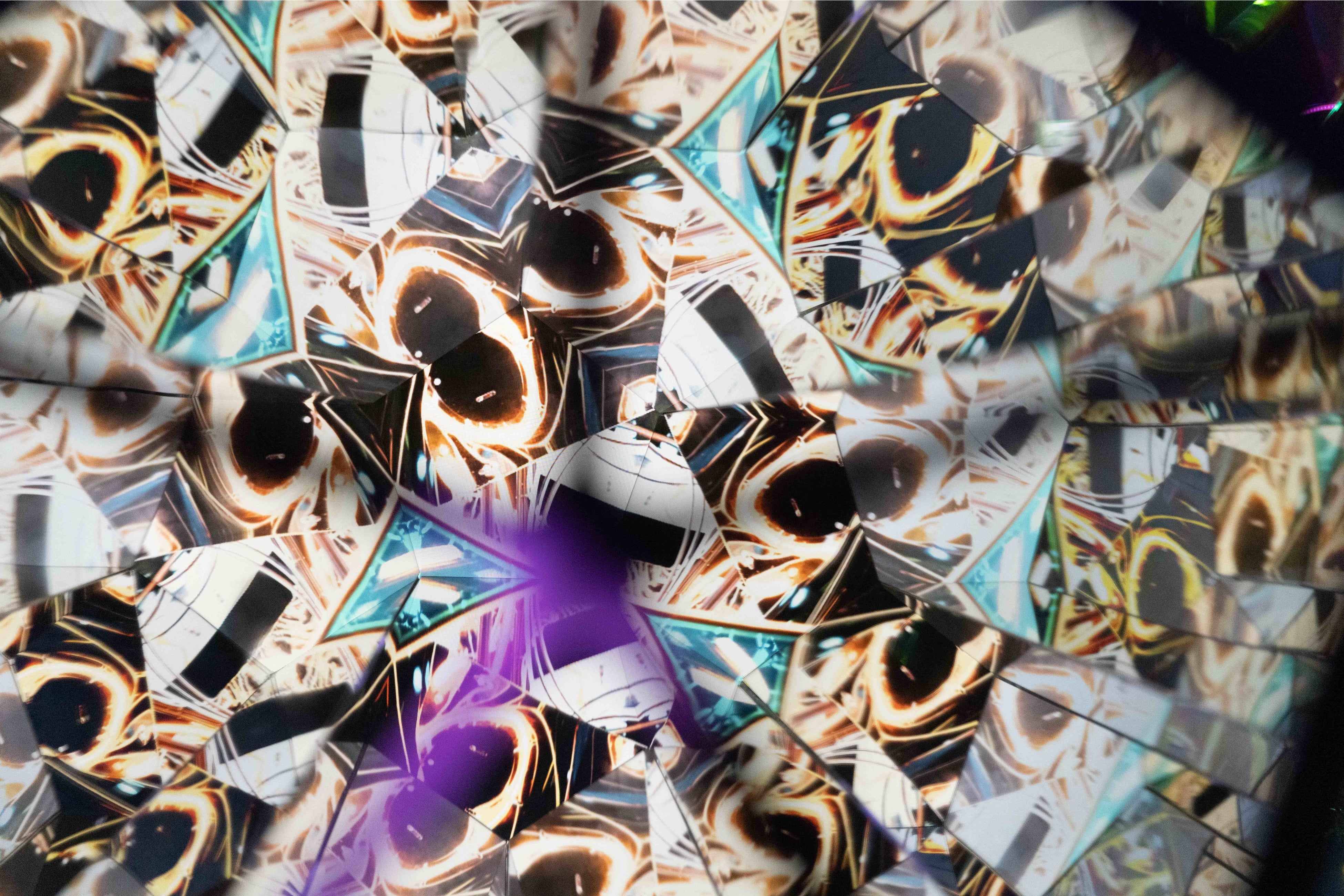 展示作品の様子