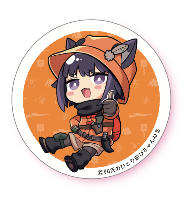 ▲オリジナルステッカー