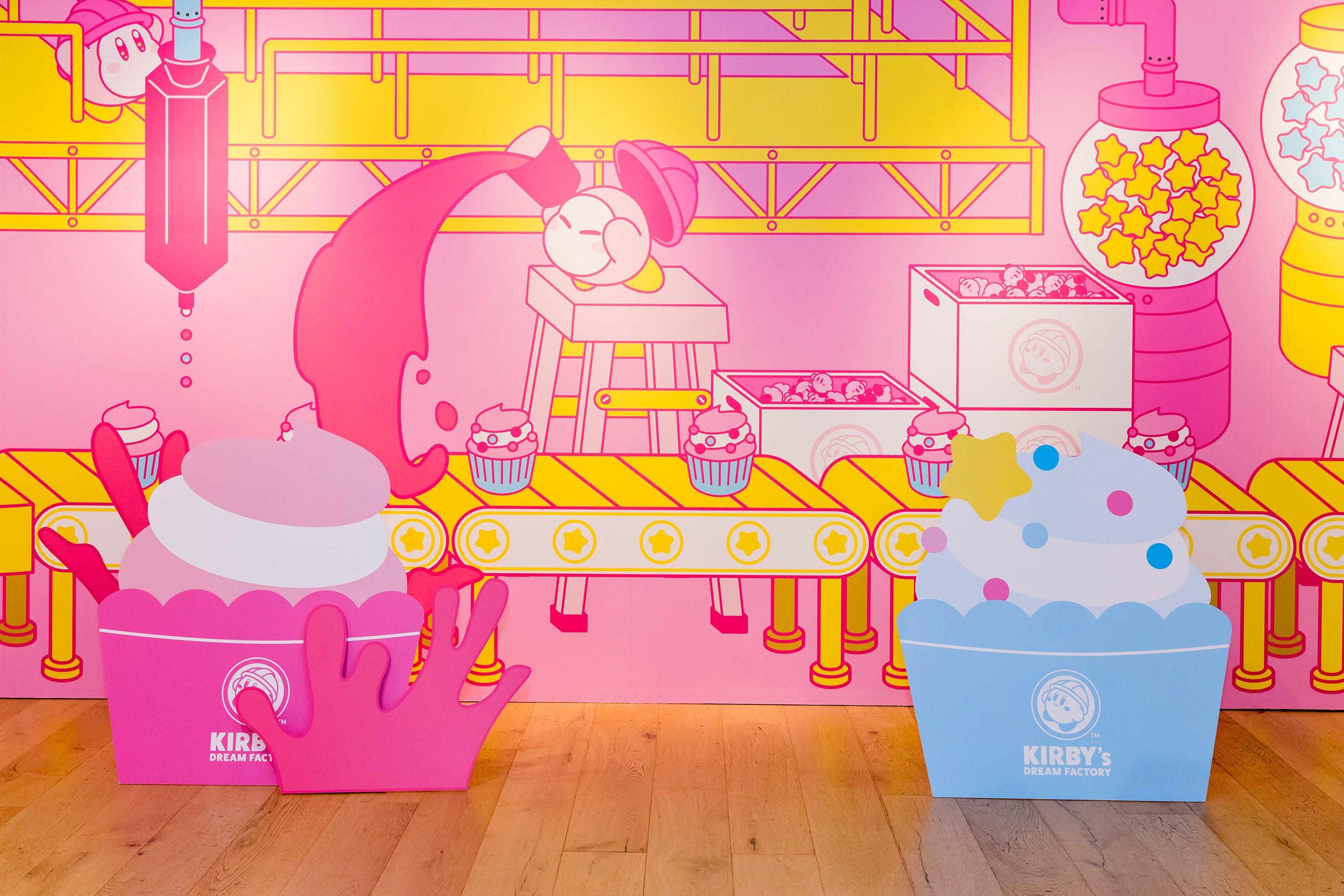 KIRBY’s DREAM FACTORY ツナギ　星のカービィ カービィのドリームファクトリーKIRBY