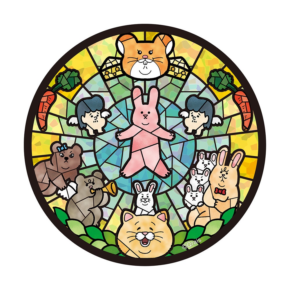 缶バッジ ステンドグラス