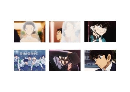 名探偵コナンプラザ 劇場版25弾場面写ポストカードセット① (990円)