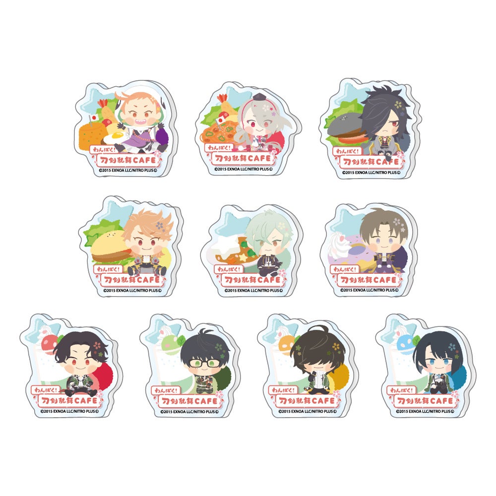 アクリルマグネット 第二弾A (ブラインド 全20種) 1個 550円