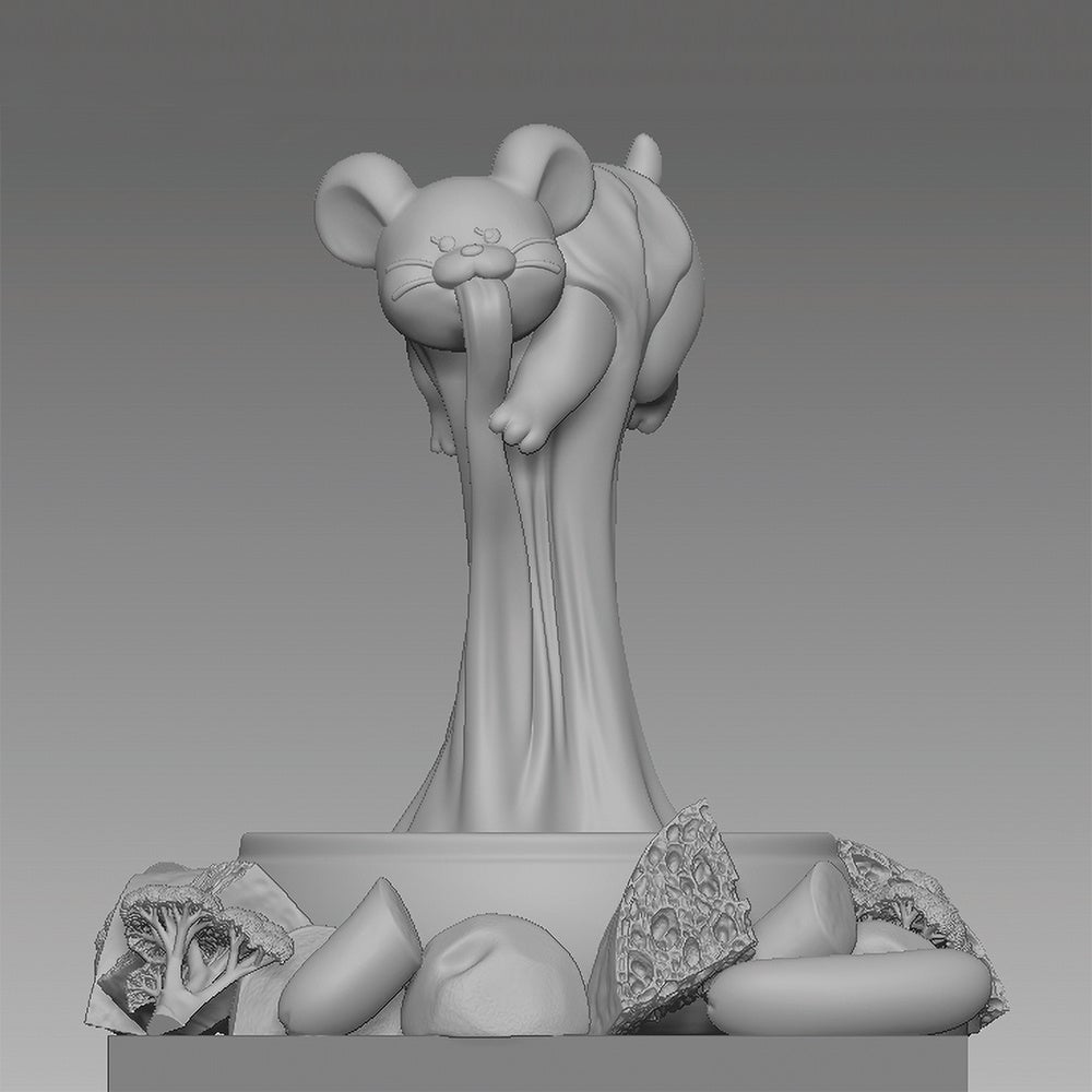 チーズフォンデュとスキネズミ